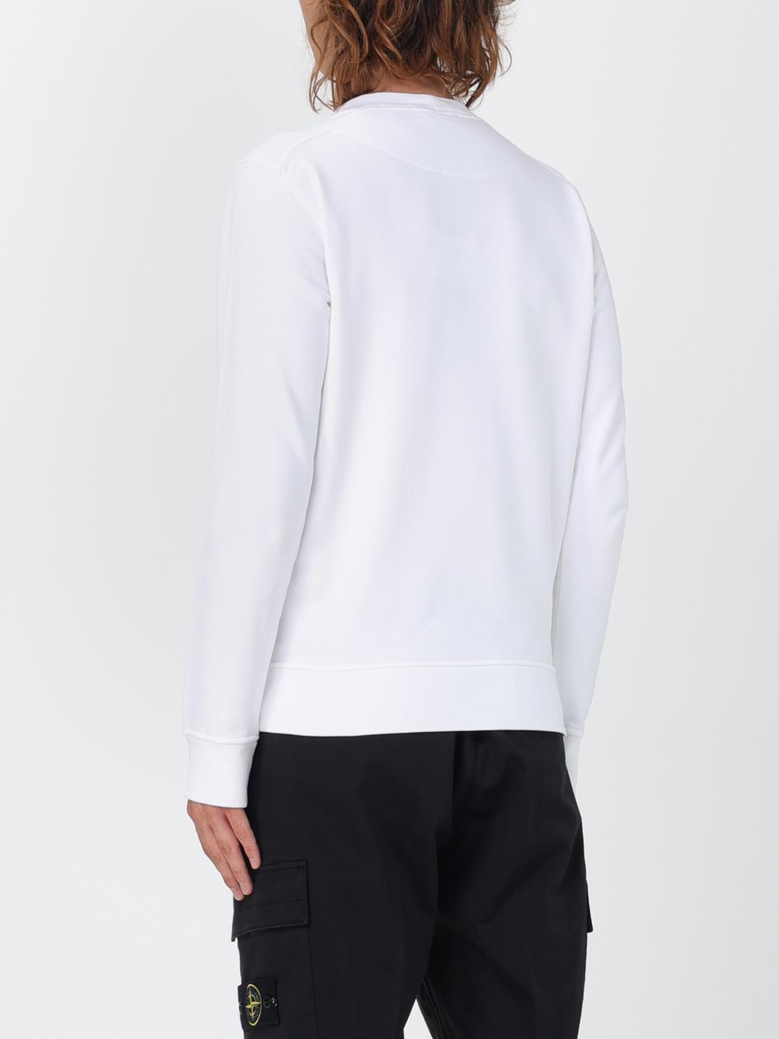 STONE ISLAND SWEATSHIRT: Sweatshirt herren Stone Island, Weiß - Img 3