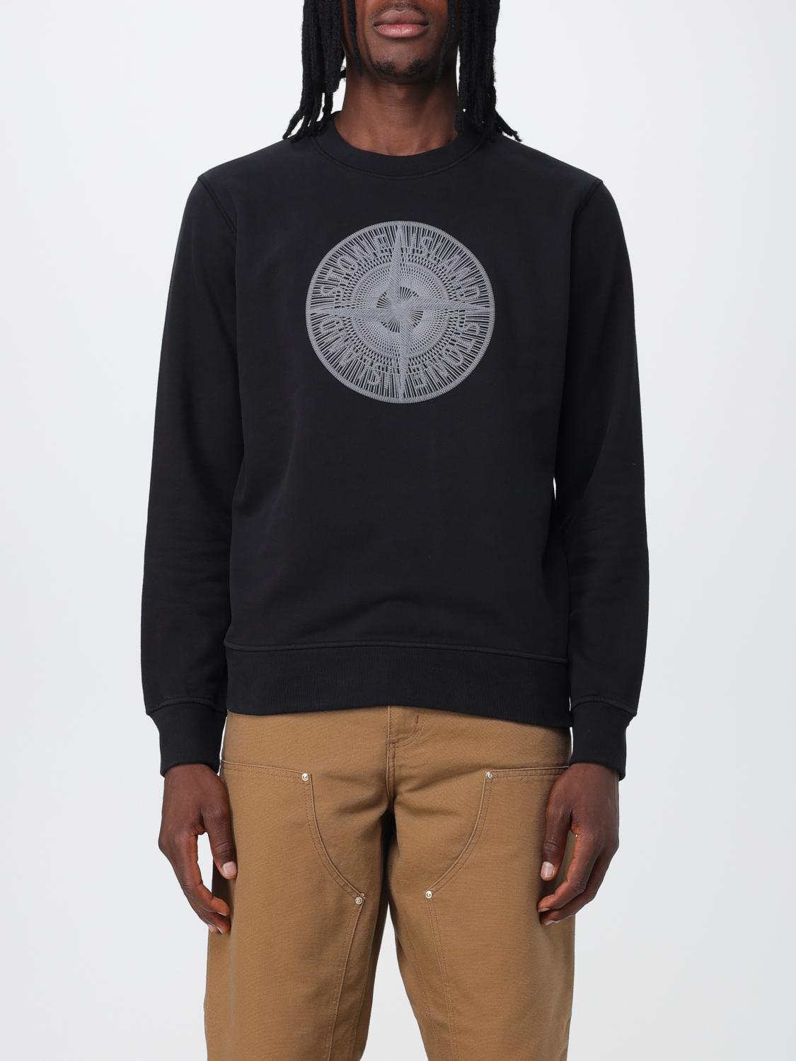 Stone Island スウェットシャツ メンズ - ブラック | 66559 | GIGLIO.COM