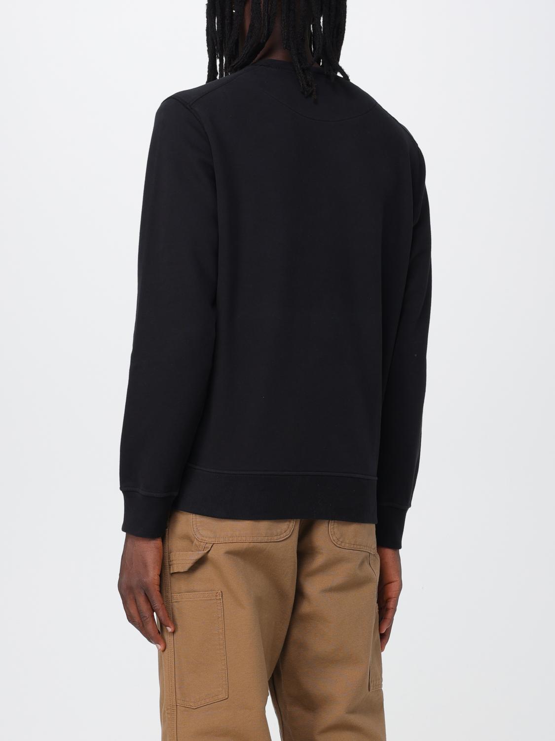 STONE ISLAND 스웨트셔츠: 스웨트셔츠 남성 Stone Island, 블랙 - Img 3