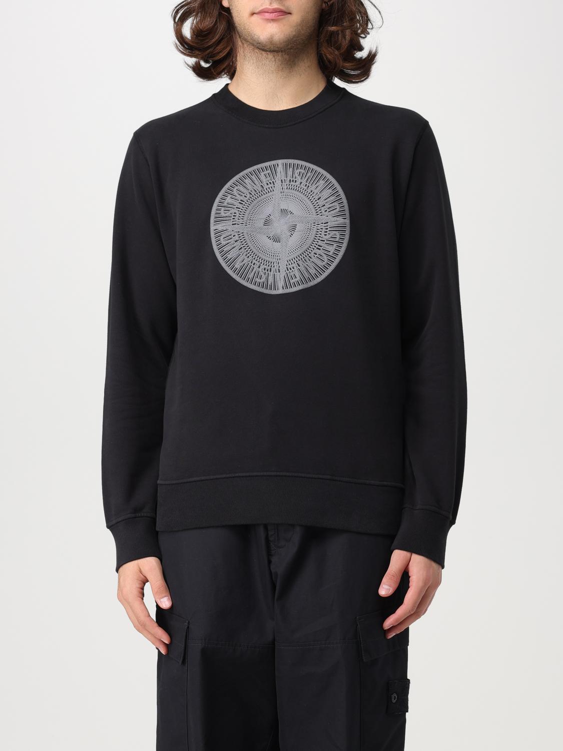 STONE ISLAND SUDADERA: Sudadera hombre Stone Island, Azul Oscuro - Img 1
