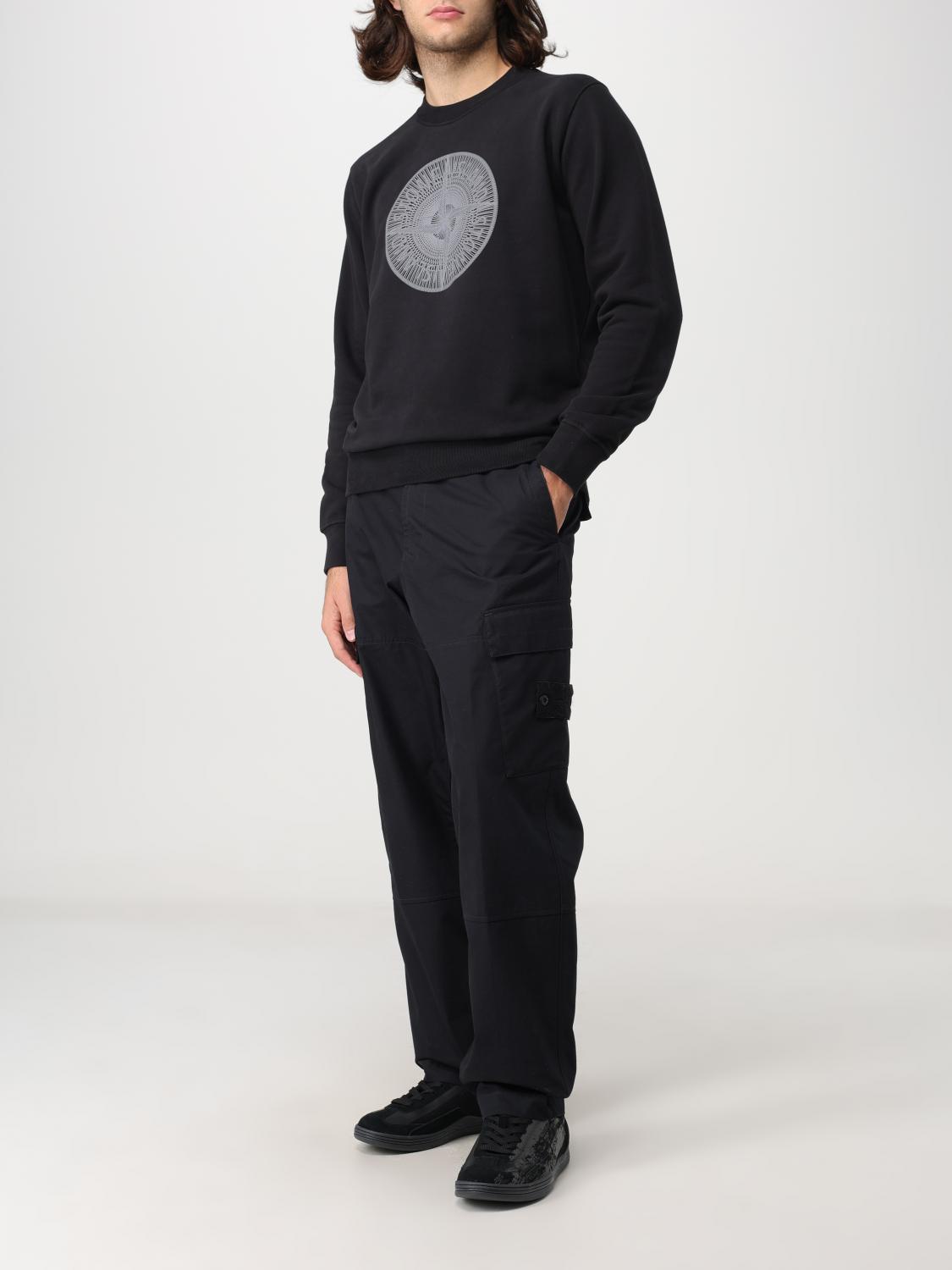 STONE ISLAND SUDADERA: Sudadera hombre Stone Island, Azul Oscuro - Img 2