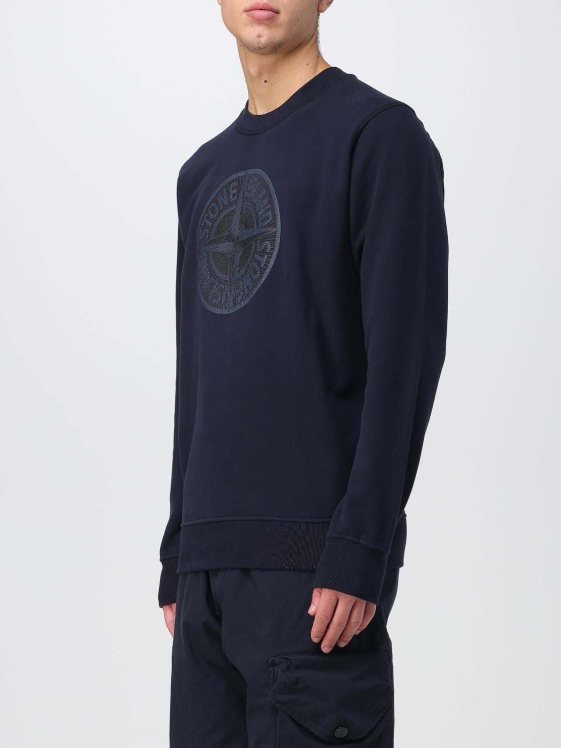 STONE ISLAND SWEATSHIRT: Sweatshirt men Stone Island, Navy - Img 4