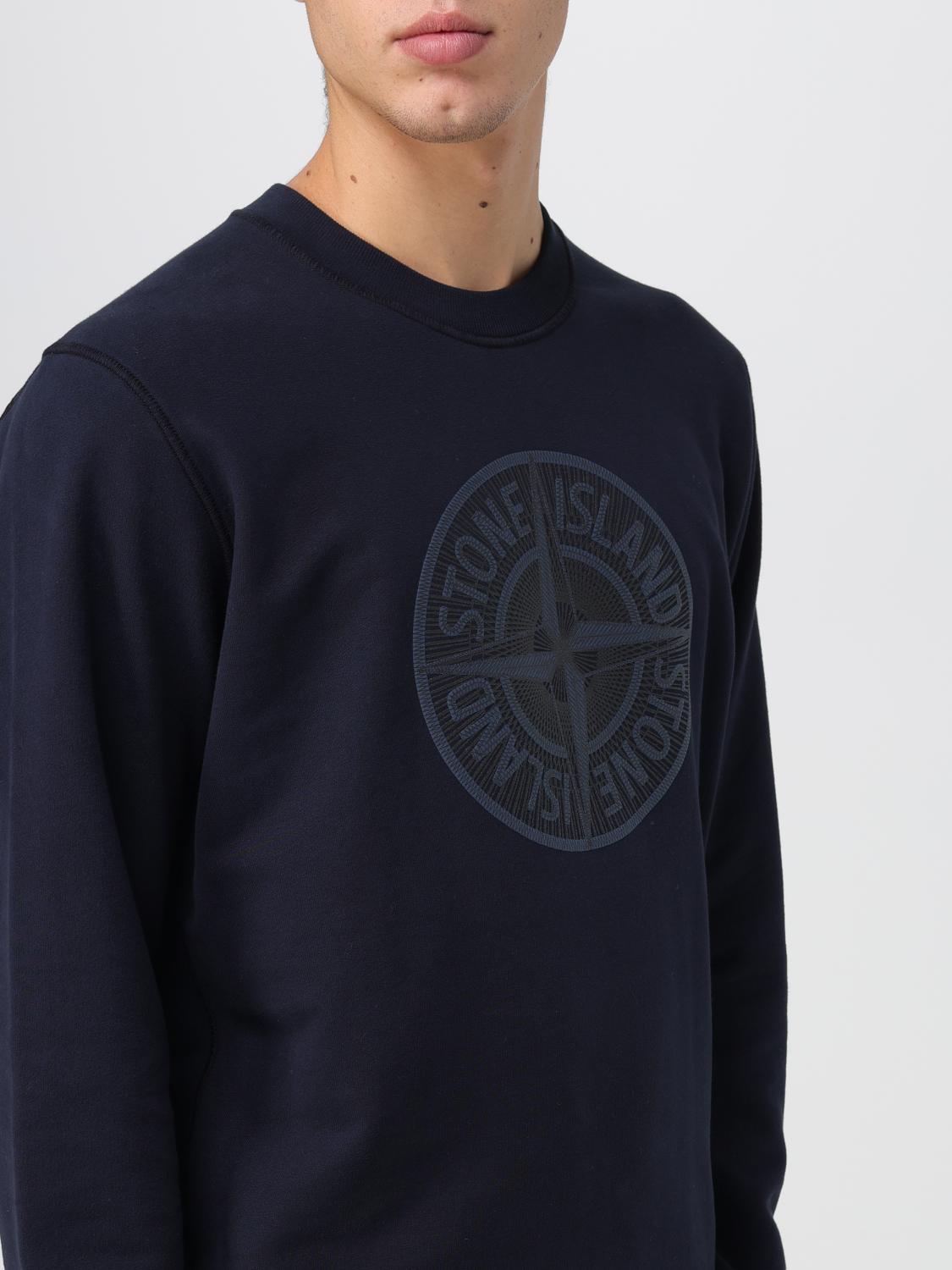 STONE ISLAND SWEATSHIRT: Sweatshirt men Stone Island, Navy - Img 5