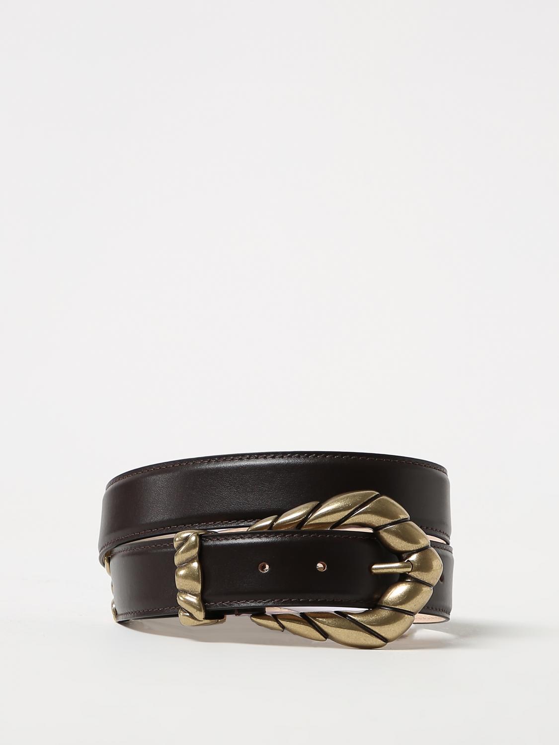 IRO CINTURA: Cintura Embella Iro in pelle, Marrone - Img 1