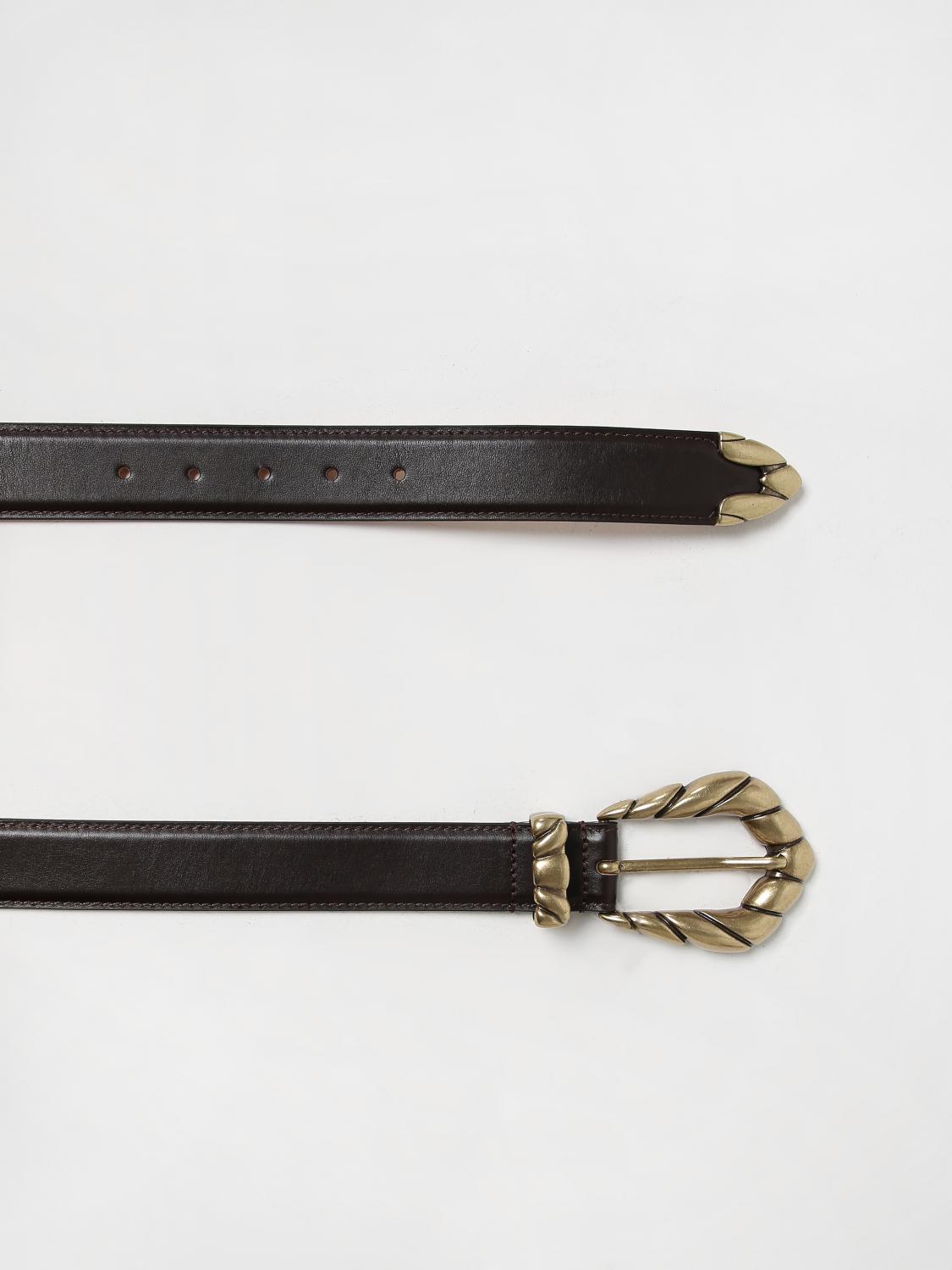 IRO CINTURA: Cintura Embella Iro in pelle, Marrone - Img 2