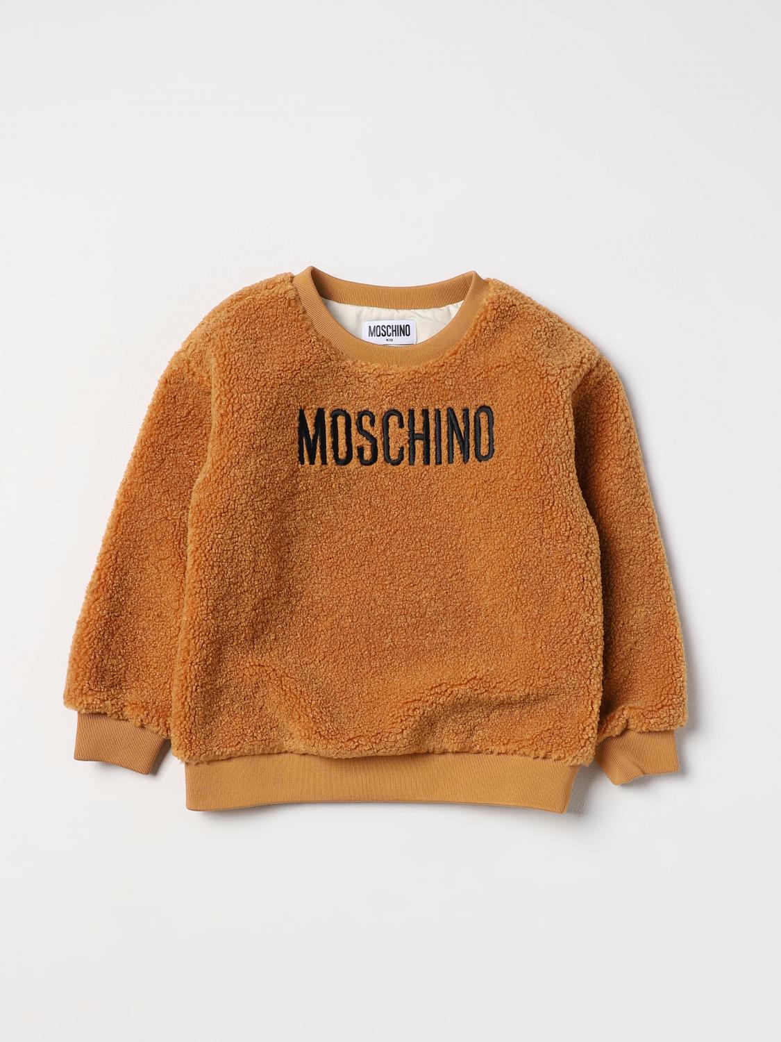 MOSCHINO セーター: セーター ボーイ Moschino Kid, ブラウン - Img 1