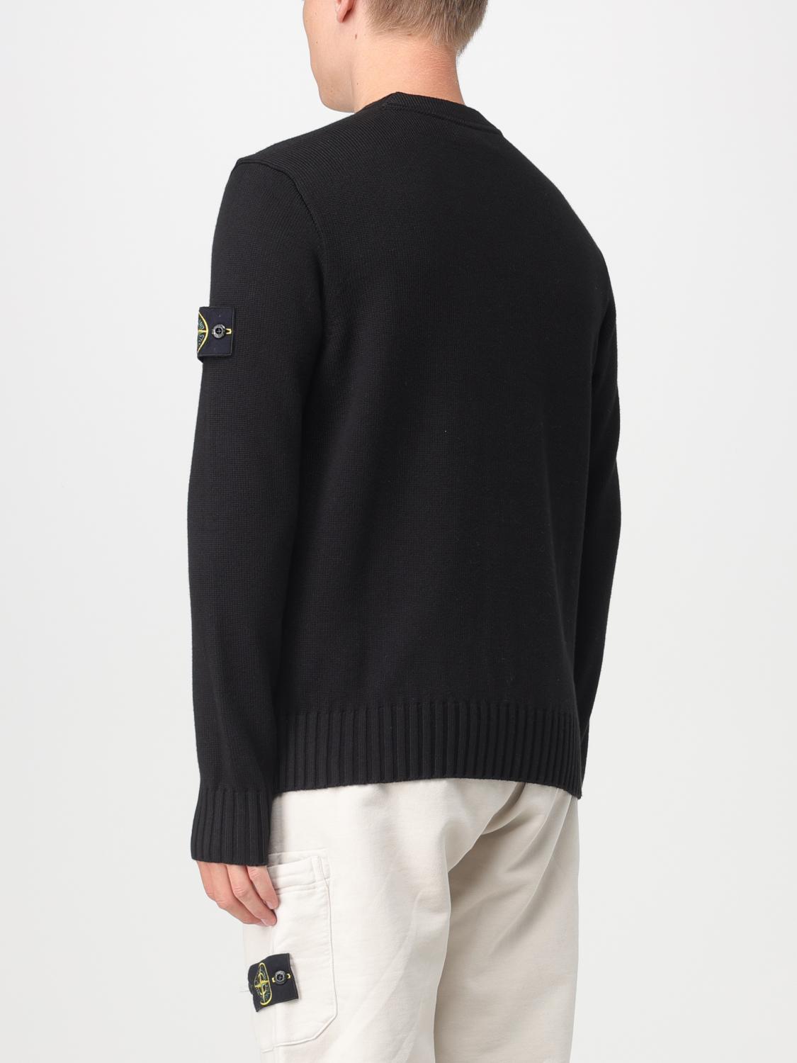 STONE ISLAND：セーター メンズ - ブラック | GIGLIO.COMオンラインの