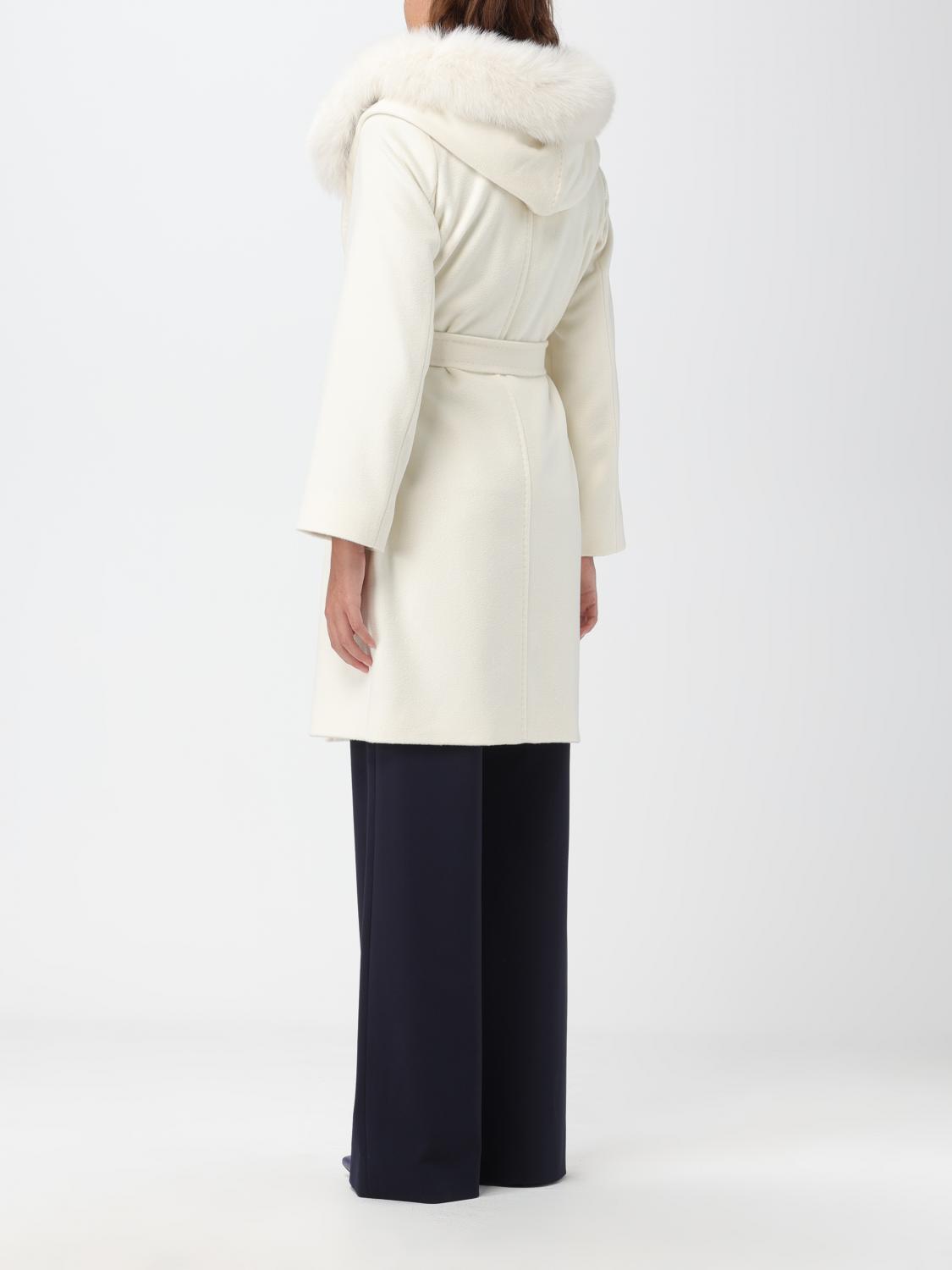 MAX MARA ABRIGO: Abrigo mujer Max Mara, Blanco - Img 2