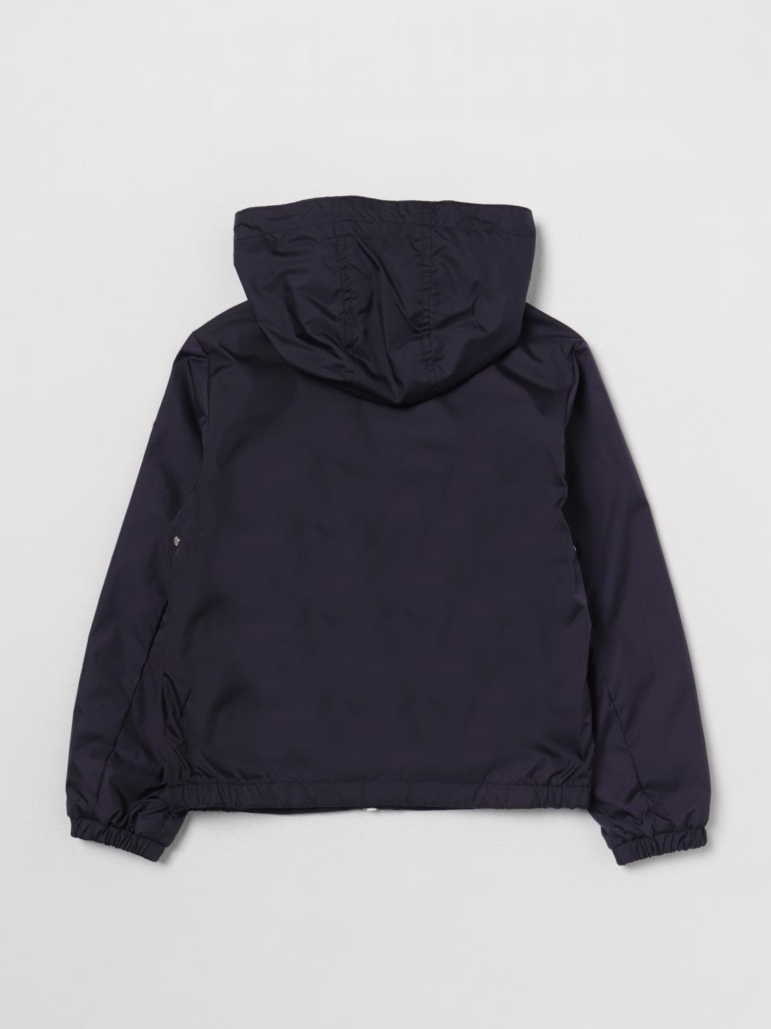 MONCLER AMERICANA: Americana niños Moncler, Azul Oscuro - Img 2