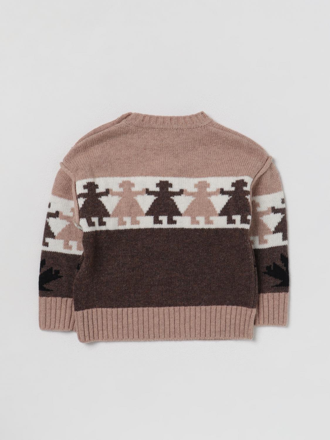 DSQUARED2 СВИТЕР: Свитер Детское Dsquared2 Junior, Коричневый - Img 2