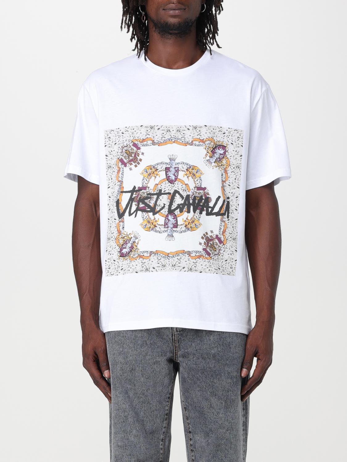 Just Cavalli T-shirt men - White | 75OAHF05CJ200 | GIGLIO.COM