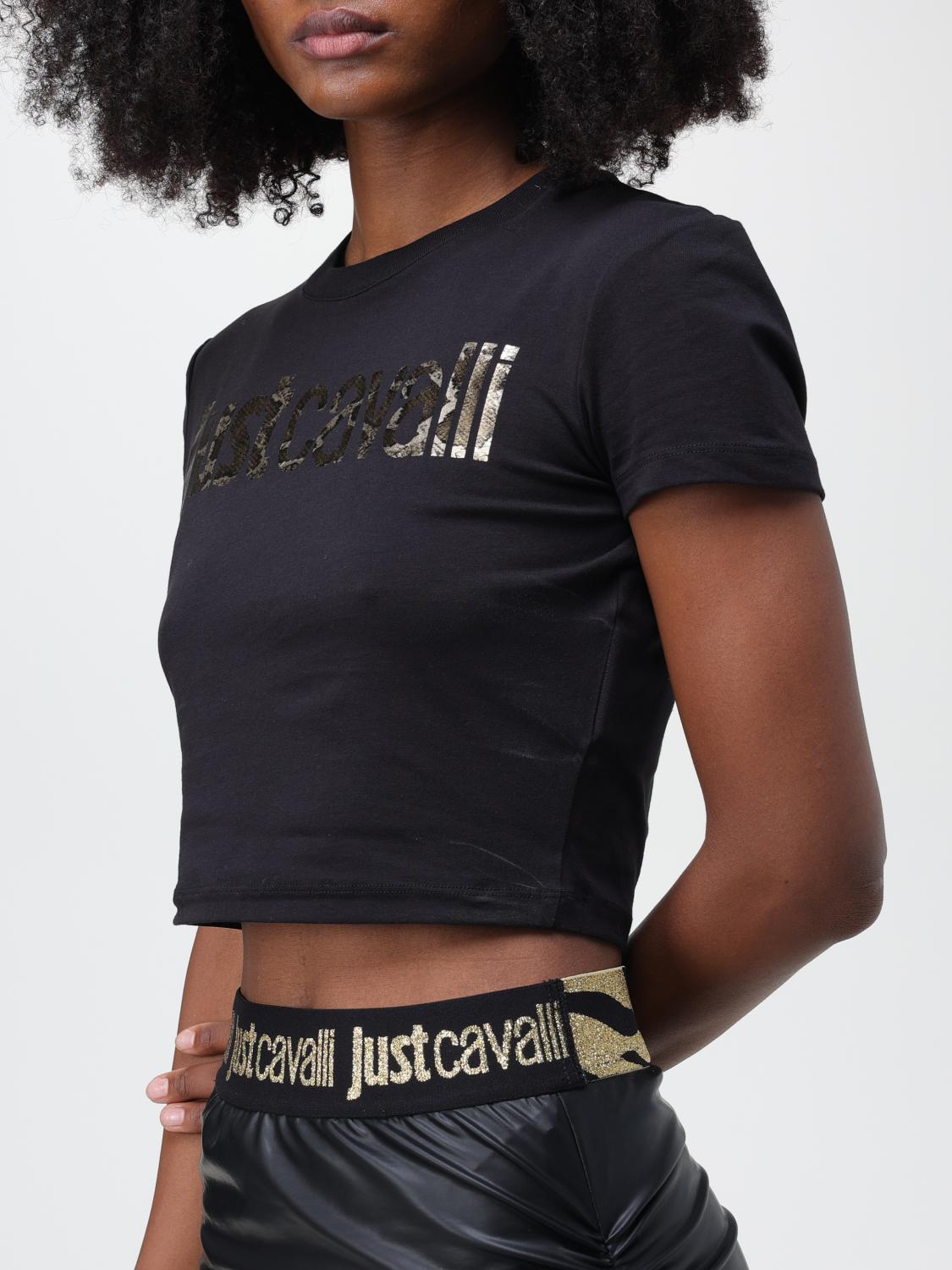 JUST CAVALLI Tシャツ: Tシャツ レディース Just Cavalli, ブラック - Img 3