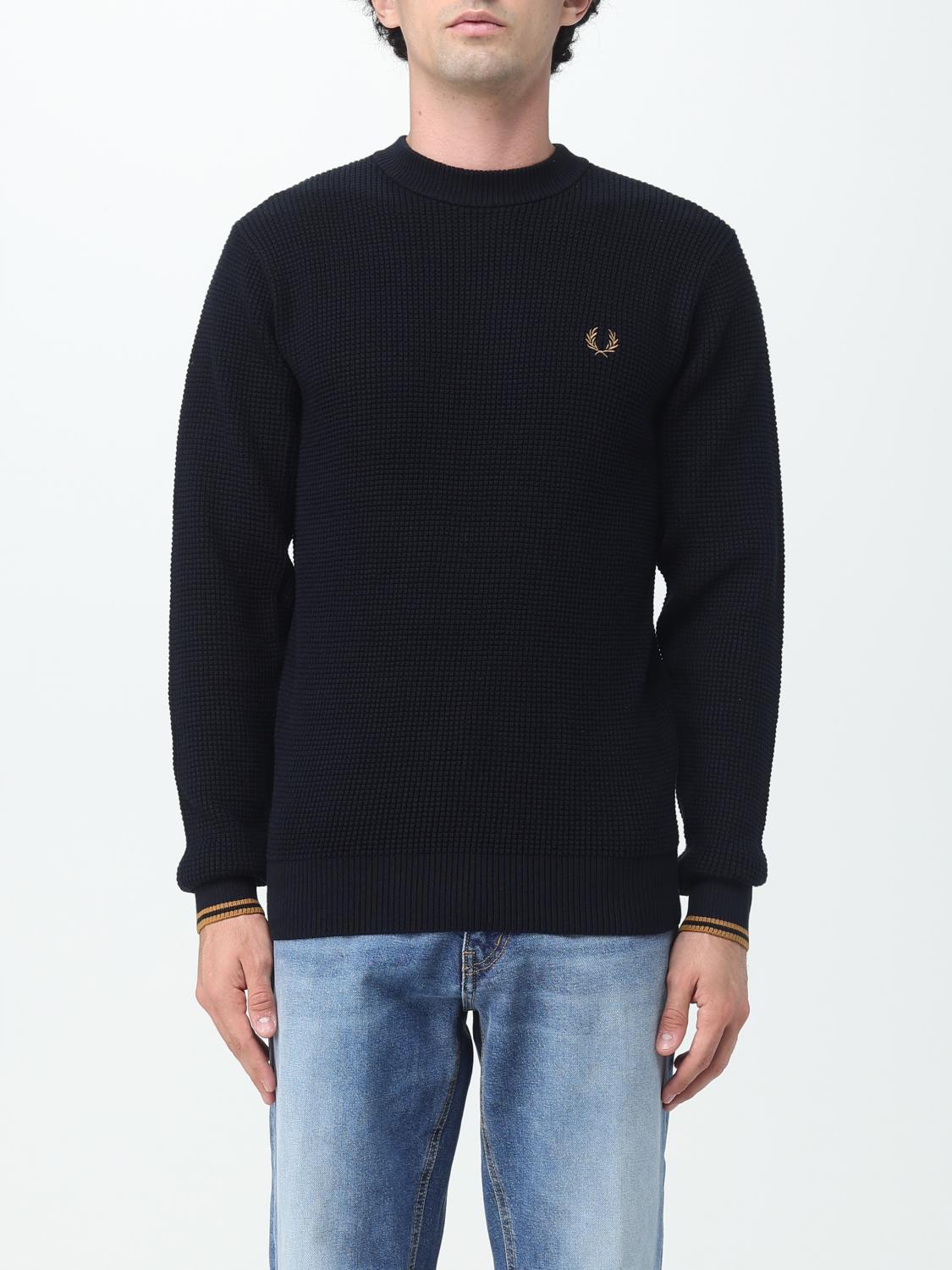 FRED PERRY PULLOVER: Pullover herren Fred Perry, Blau - Img 1