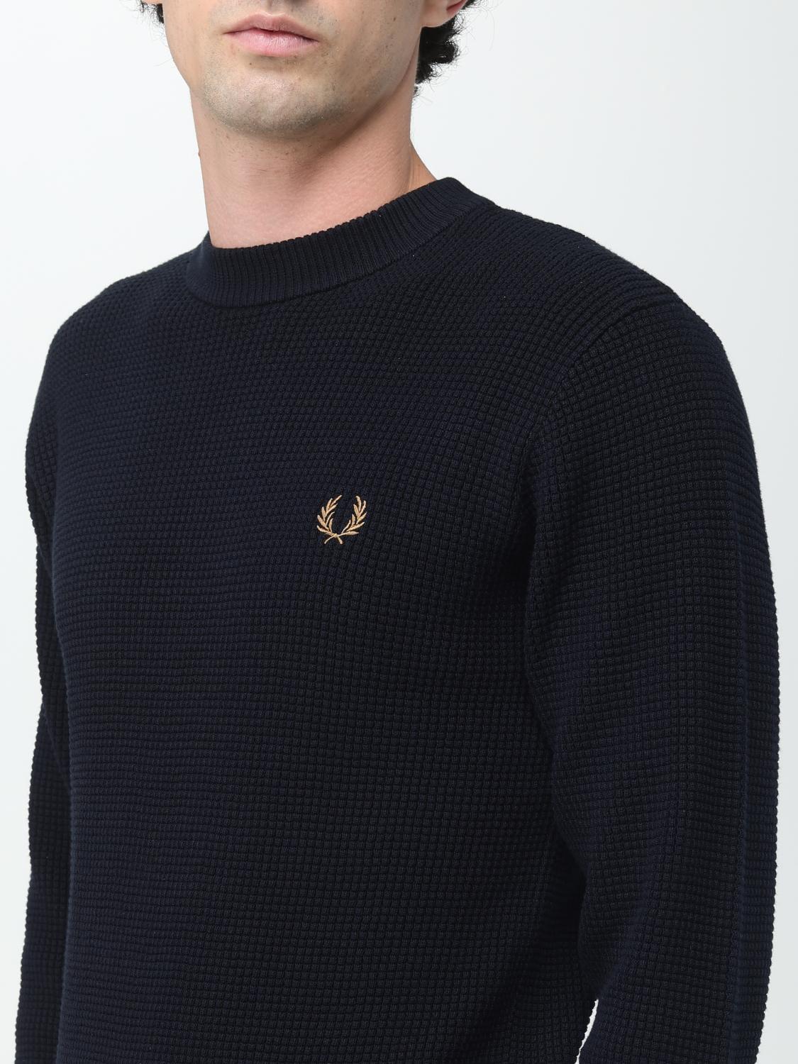 FRED PERRY PULLOVER: Pullover herren Fred Perry, Blau - Img 3