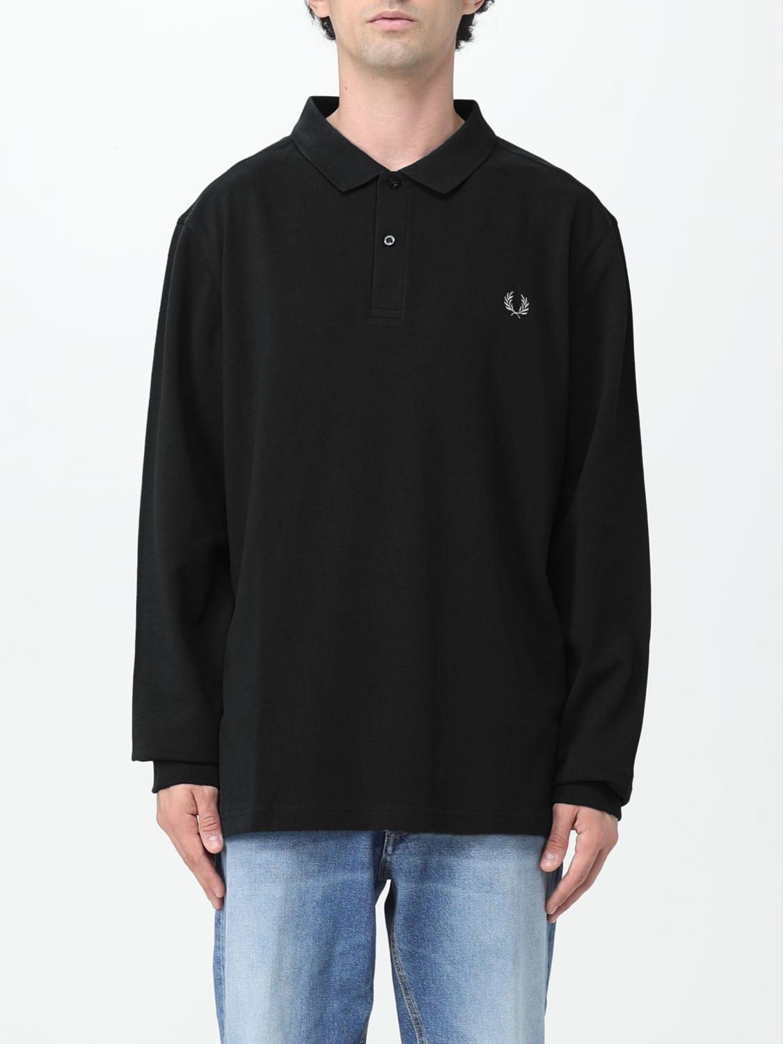 FRED PERRY POLO: Hemdbluse damen Fred Perry, Schwarz - Img 1