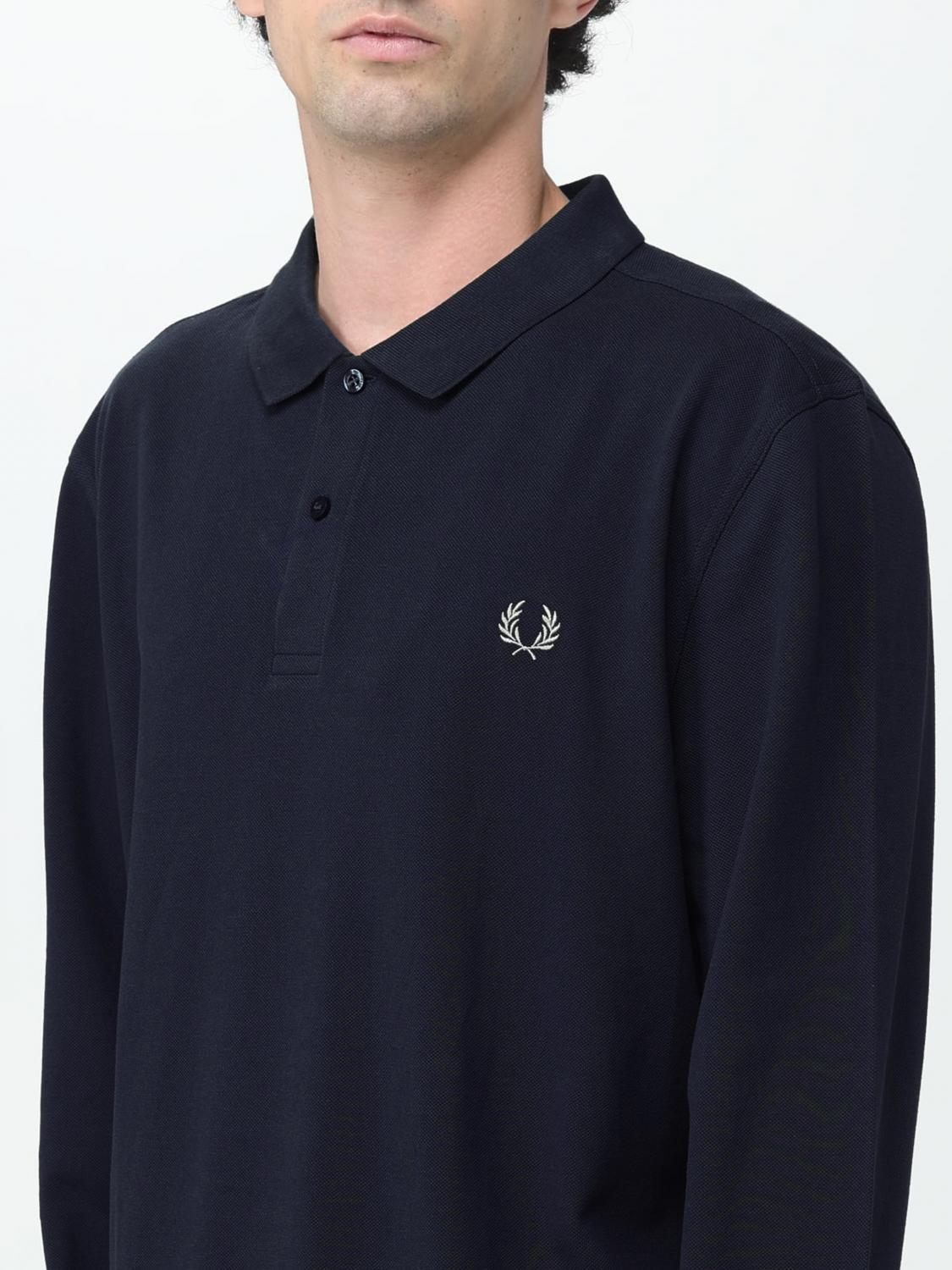 FRED PERRY POLO: Hemdbluse damen Fred Perry, Blau 1 - Img 3
