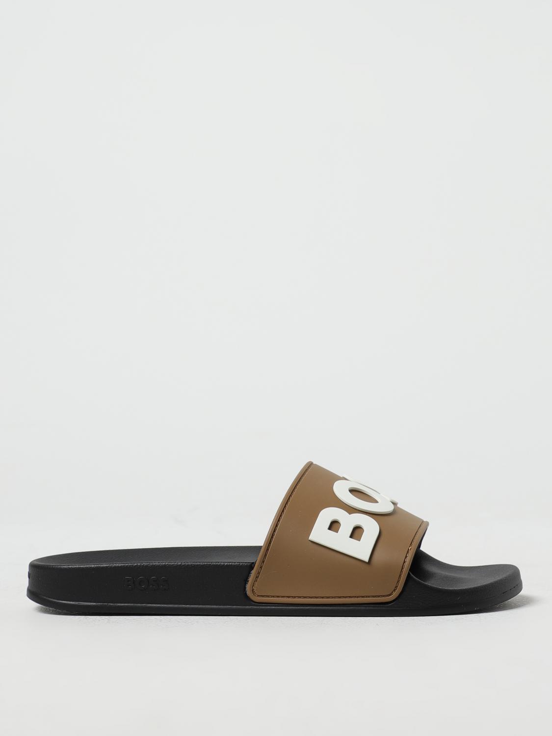 BOSS SANDALIAS: Zapatos hombre Hugo, Marrón - Img 1