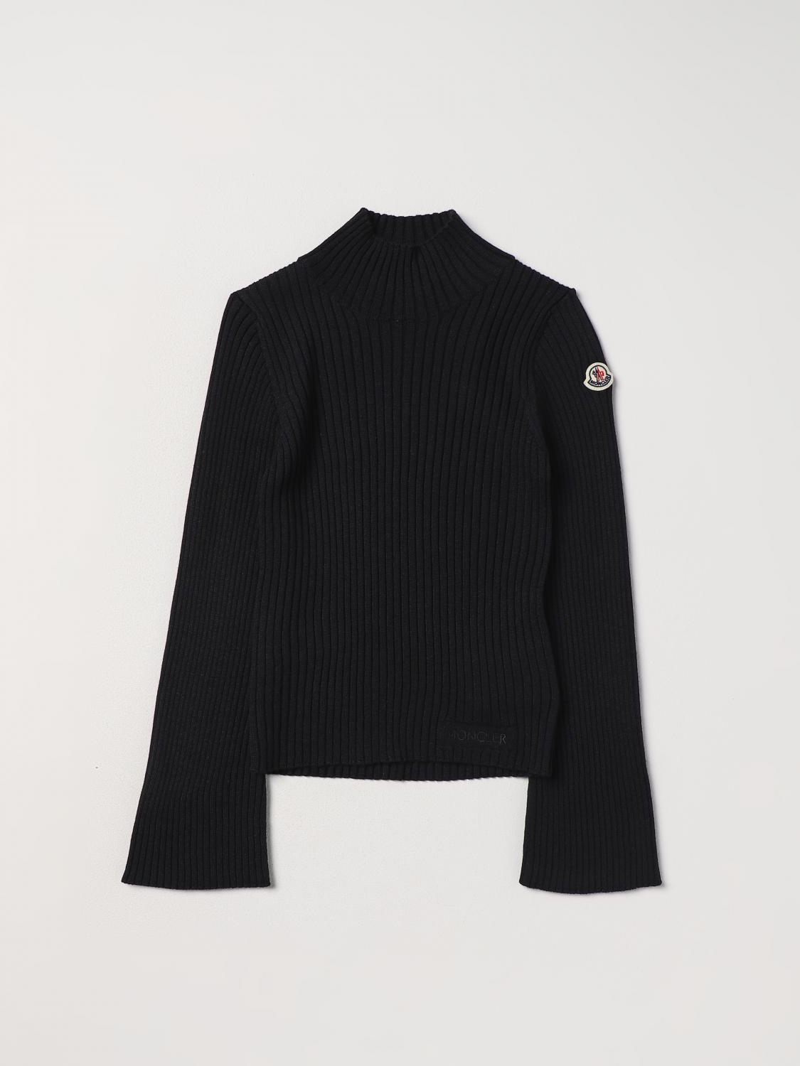 MONCLER JERSEY: Jersey niños Moncler, Negro - Img 1
