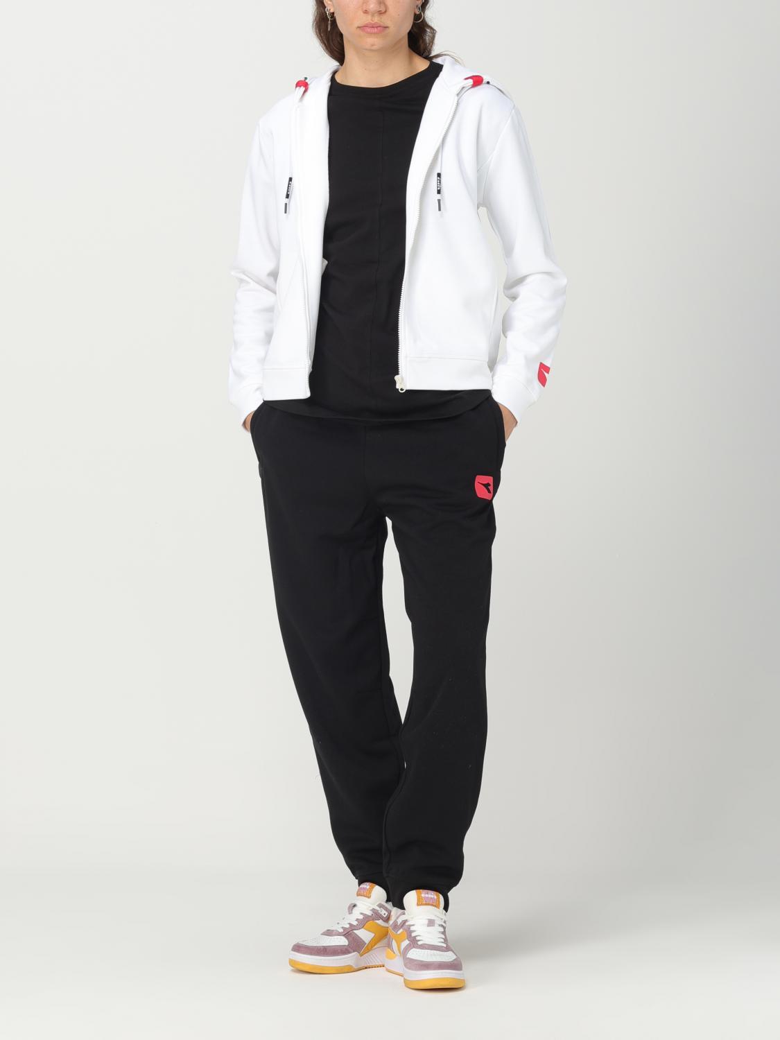 DIADORA SWEATSHIRT: Pullover damen Diadora, Weiß - Img 2