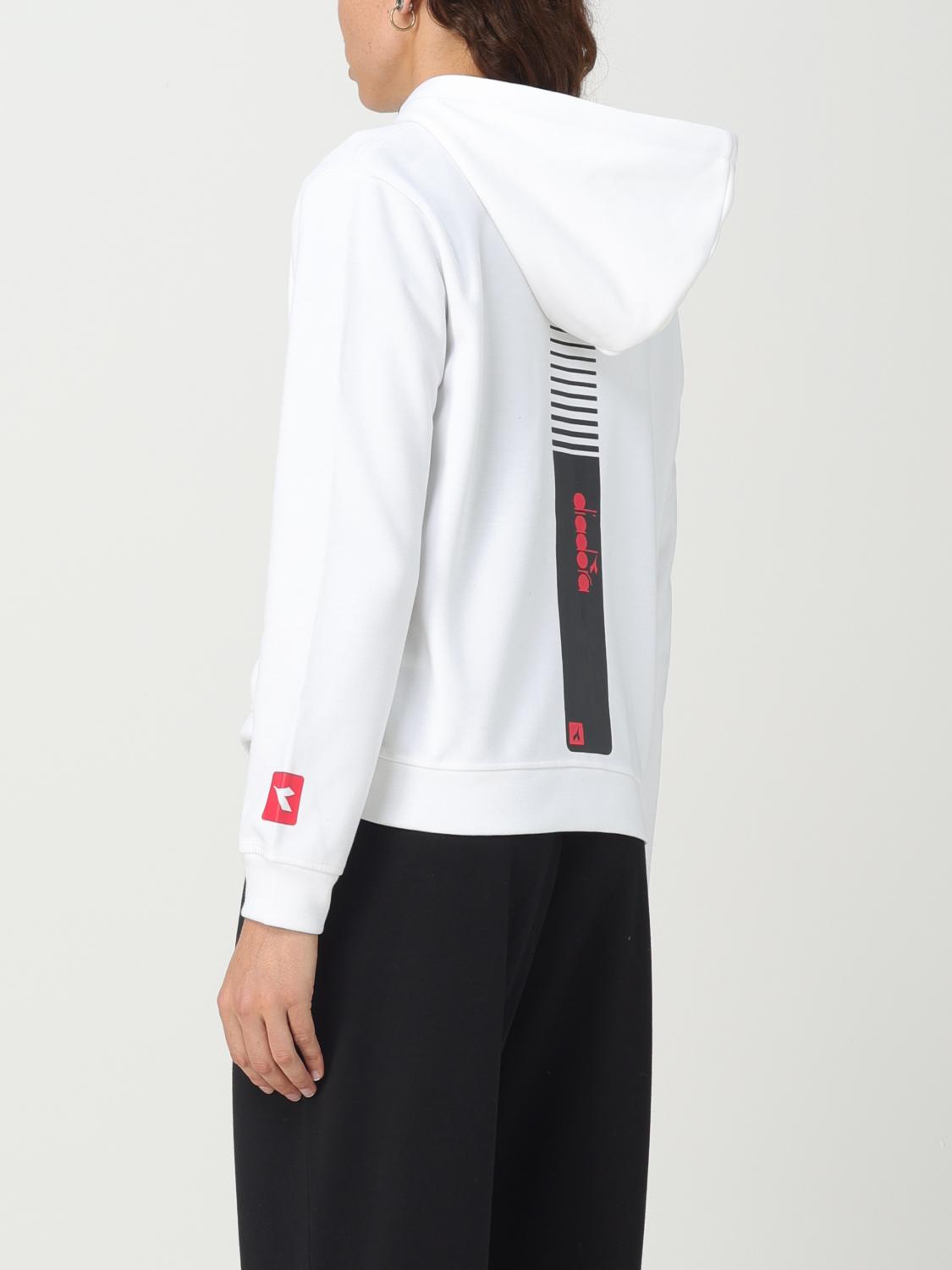 DIADORA SWEATSHIRT: Pullover damen Diadora, Weiß - Img 3