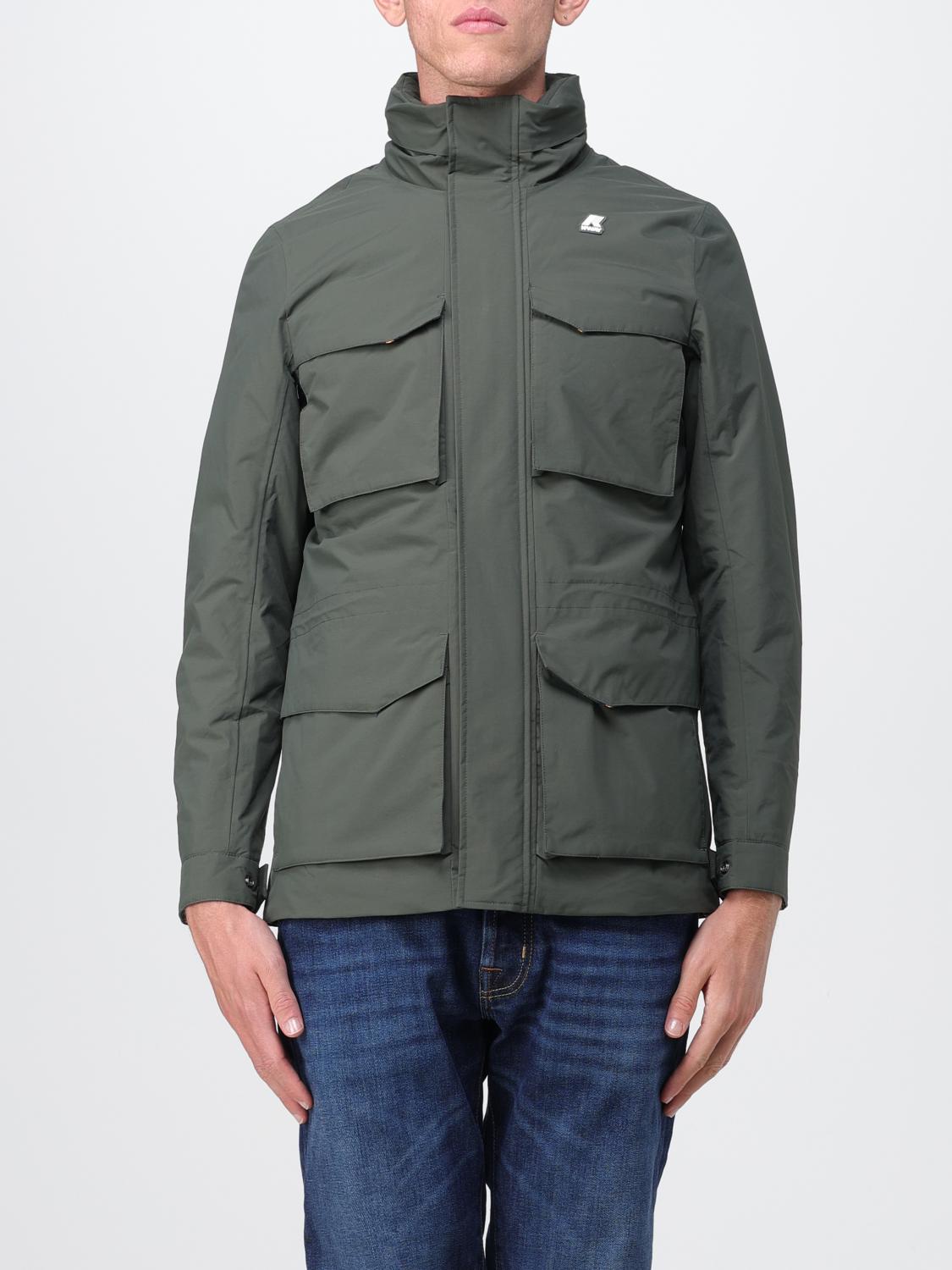 K-WAY CHAQUETA: Abrigo hombre K-way, Verde - Img 1
