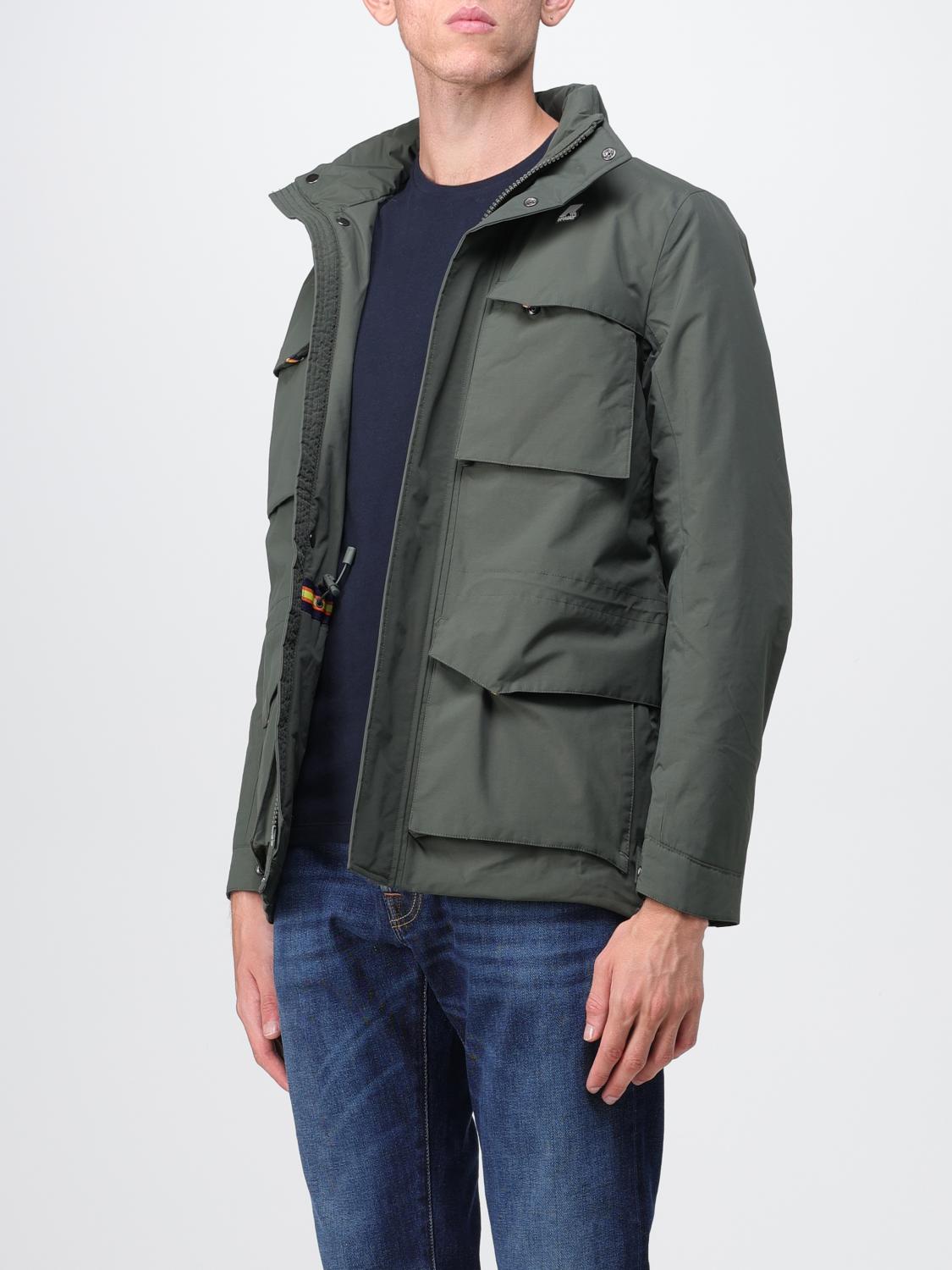 K-WAY CHAQUETA: Abrigo hombre K-way, Verde - Img 3