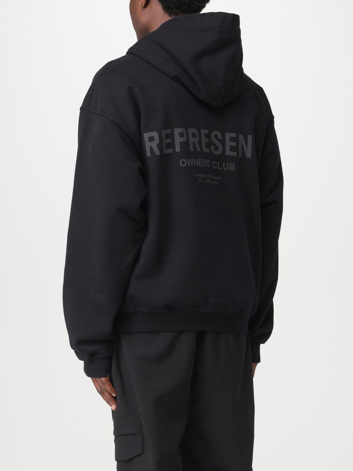 REPRESENT SWEATSHIRT: Sweatshirt men Represent, Black - Img 3