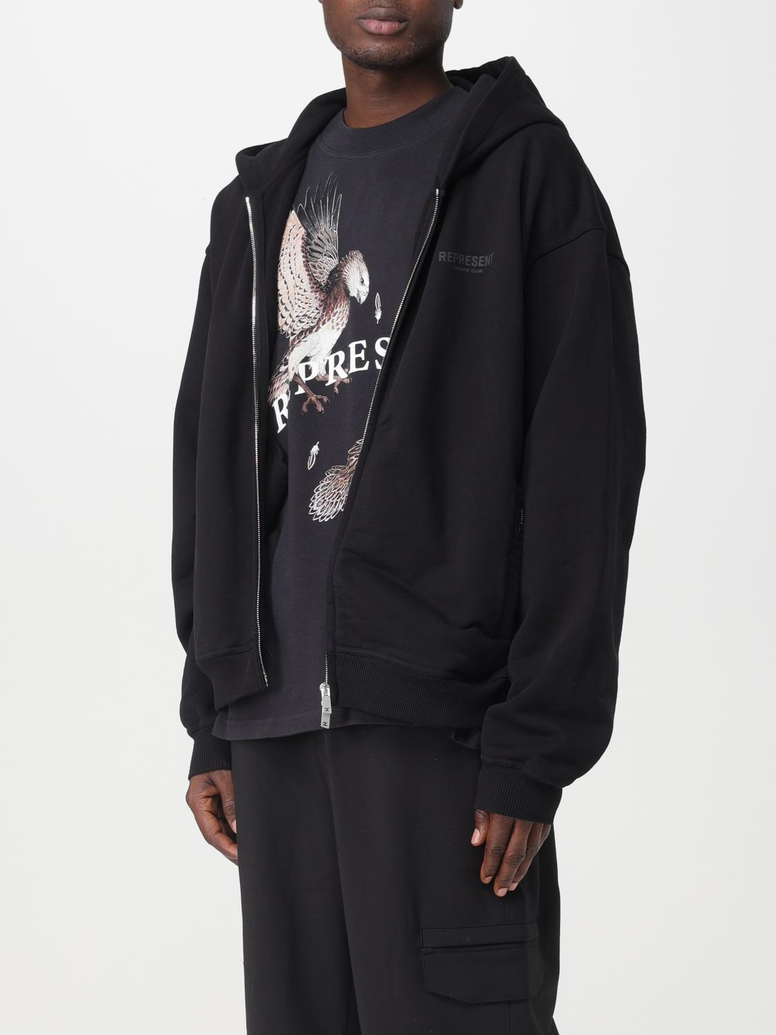REPRESENT SWEATSHIRT: Sweatshirt men Represent, Black - Img 4