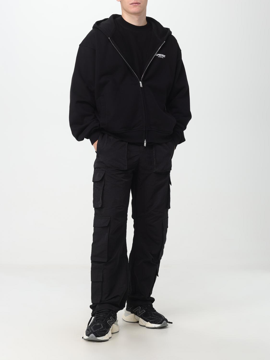 REPRESENT SWEATSHIRT: Sweatshirt men Represent, Black 1 - Img 2