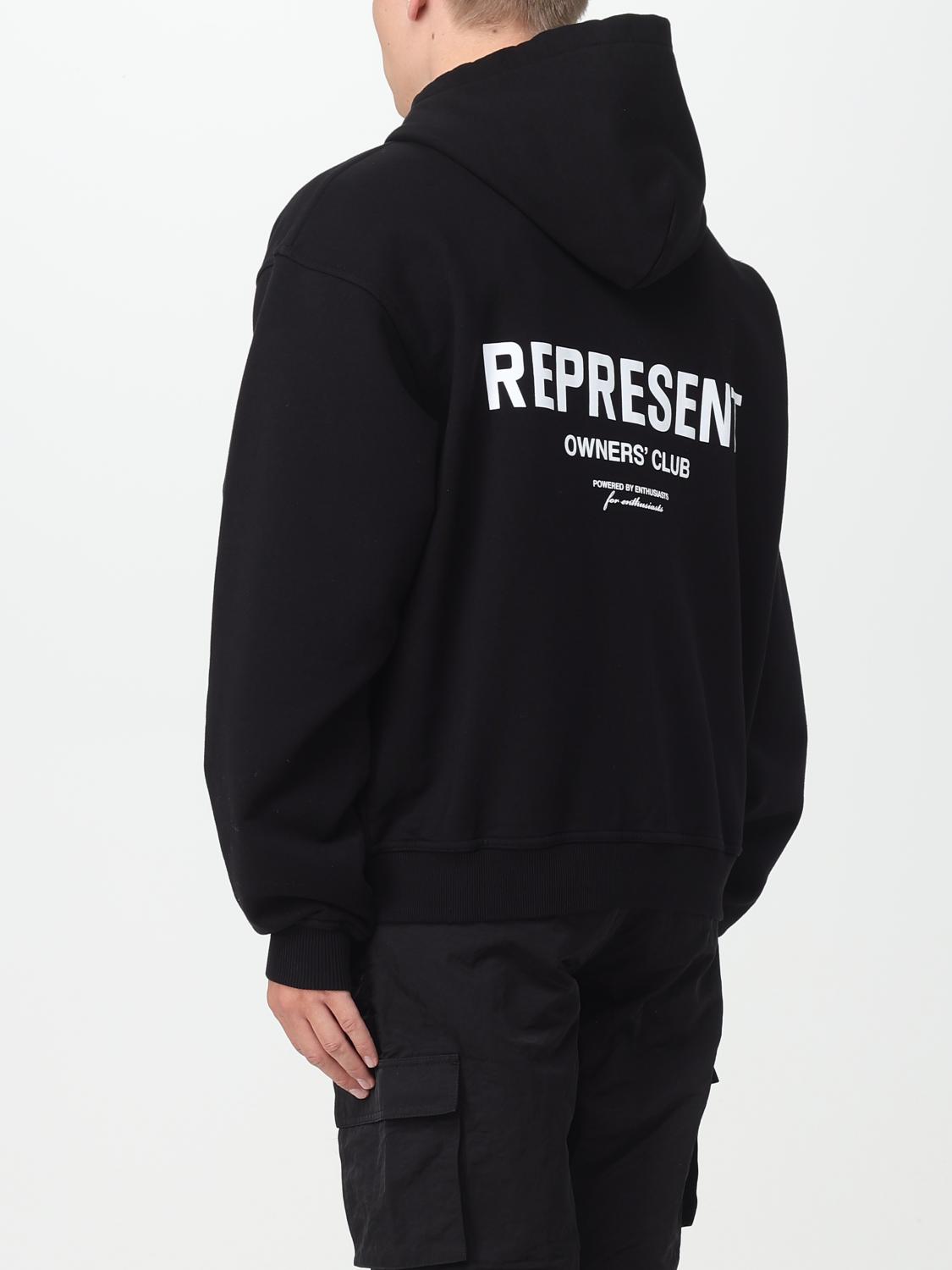 REPRESENT SWEATSHIRT: Sweatshirt men Represent, Black 1 - Img 3
