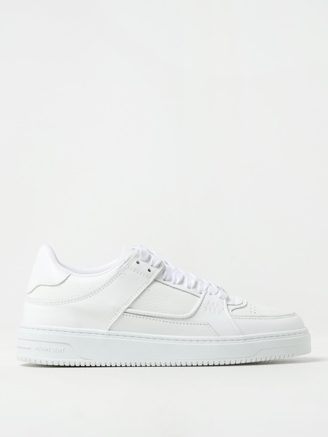 REPRESENT SNEAKERS: Sneakers men Represent, White - Img 1