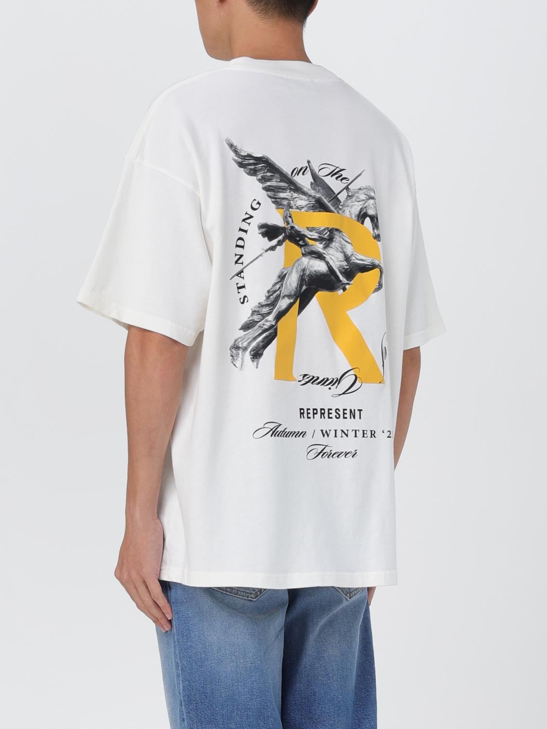 REPRESENT T-SHIRT: T-shirt homme Represent, Blanc - Img 2