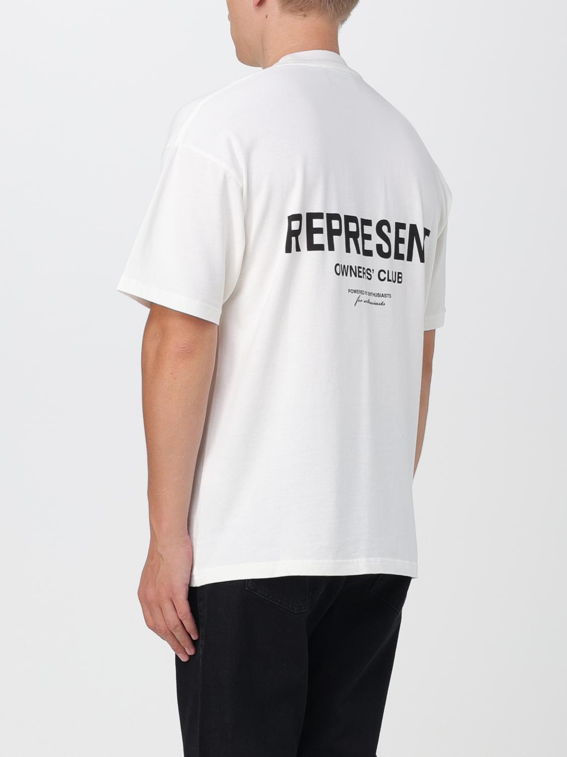 REPRESENT T-SHIRT: T-shirt men Represent, White - Img 2
