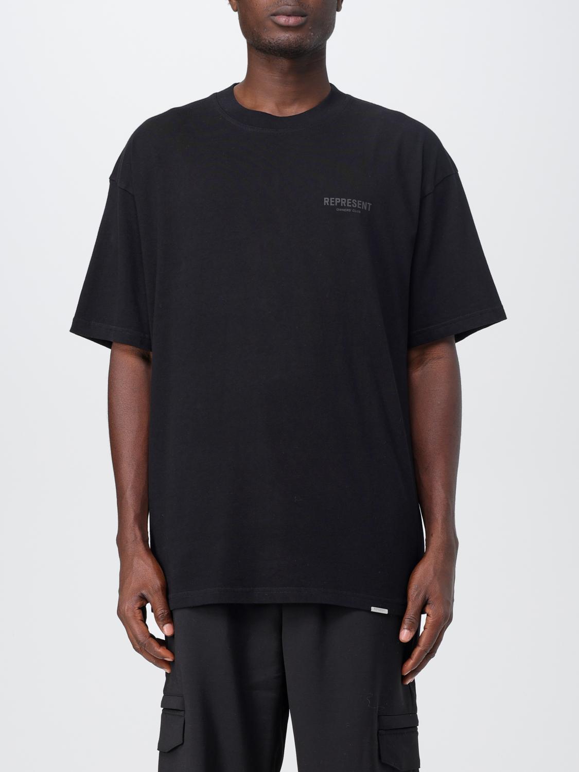 REPRESENT T-SHIRT: T-shirt men Represent, Black - Img 1