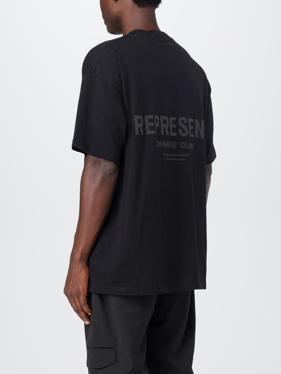 REPRESENT T-SHIRT: T-shirt men Represent, Black - Img 2