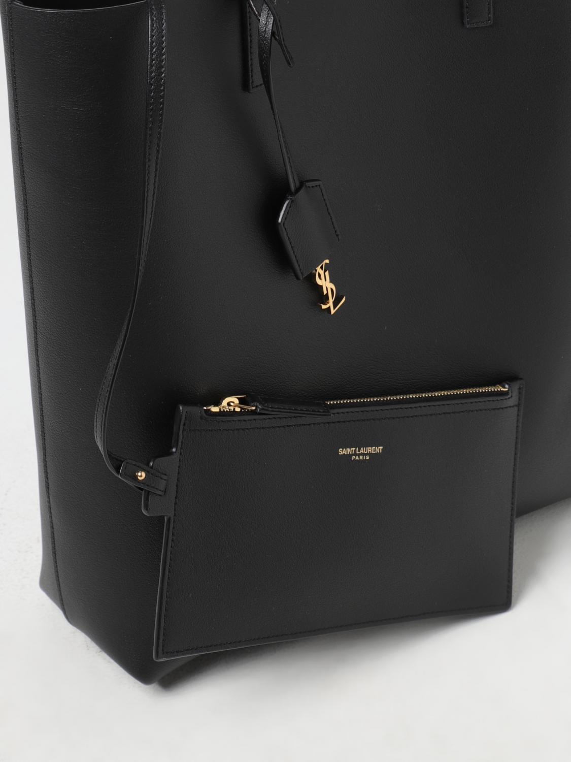 SAINT LAURENT TRAGETASCHE: Handtasche damen Saint Laurent, Schwarz - Img 3