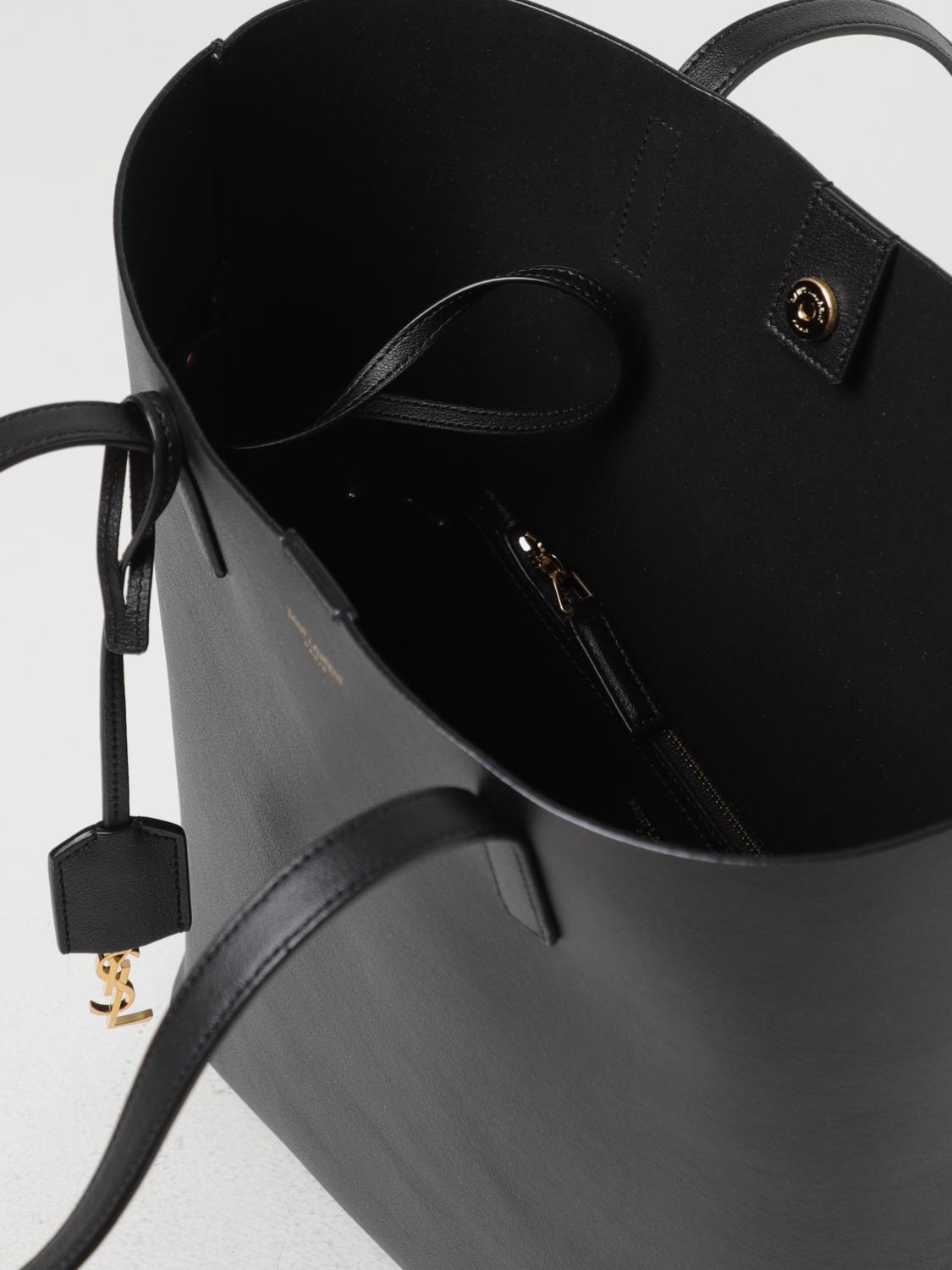 SAINT LAURENT TRAGETASCHE: Handtasche damen Saint Laurent, Schwarz - Img 4