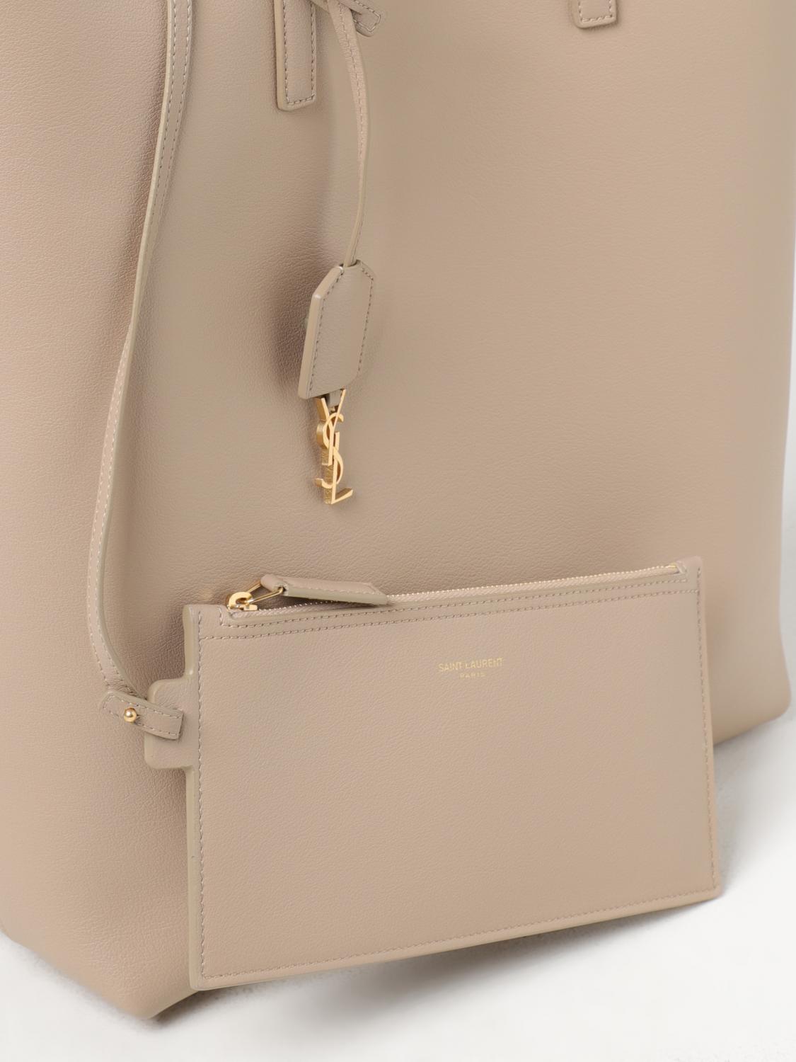 SAINT LAURENT TRAGETASCHE: Handtasche damen Saint Laurent, Beige - Img 3