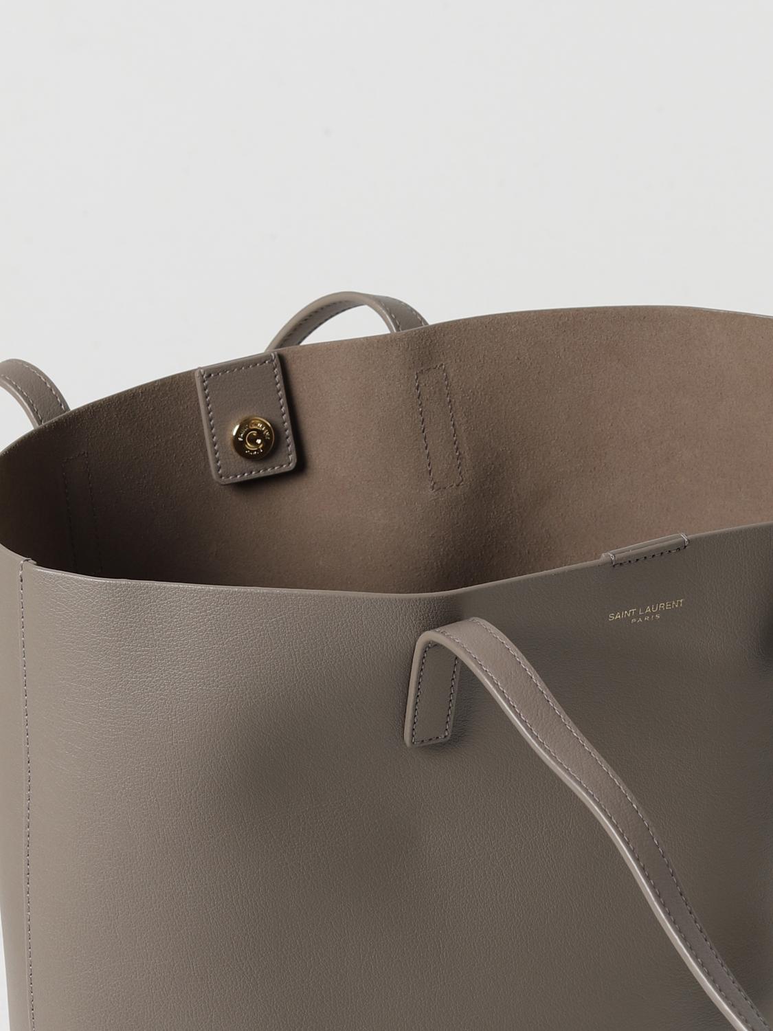 SAINT LAURENT BOLSO TOTE: Bolso de mano mujer Saint Laurent, Tórtola - Img 4
