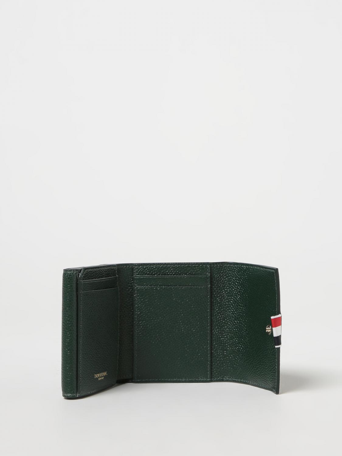 THOM BROWNE CARTERA: Cartera hombre Thom Browne, Verde - Img 2