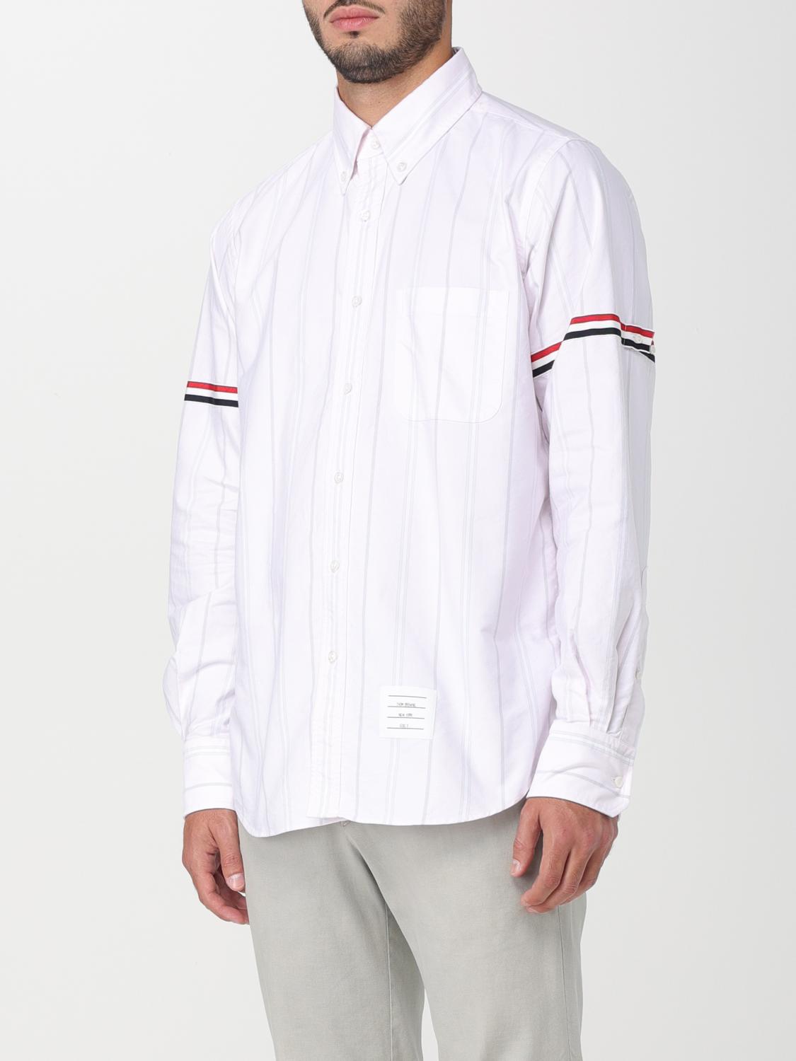 THOM BROWNE SHIRT: Thom Browne shirt in cotton, White - Img 4
