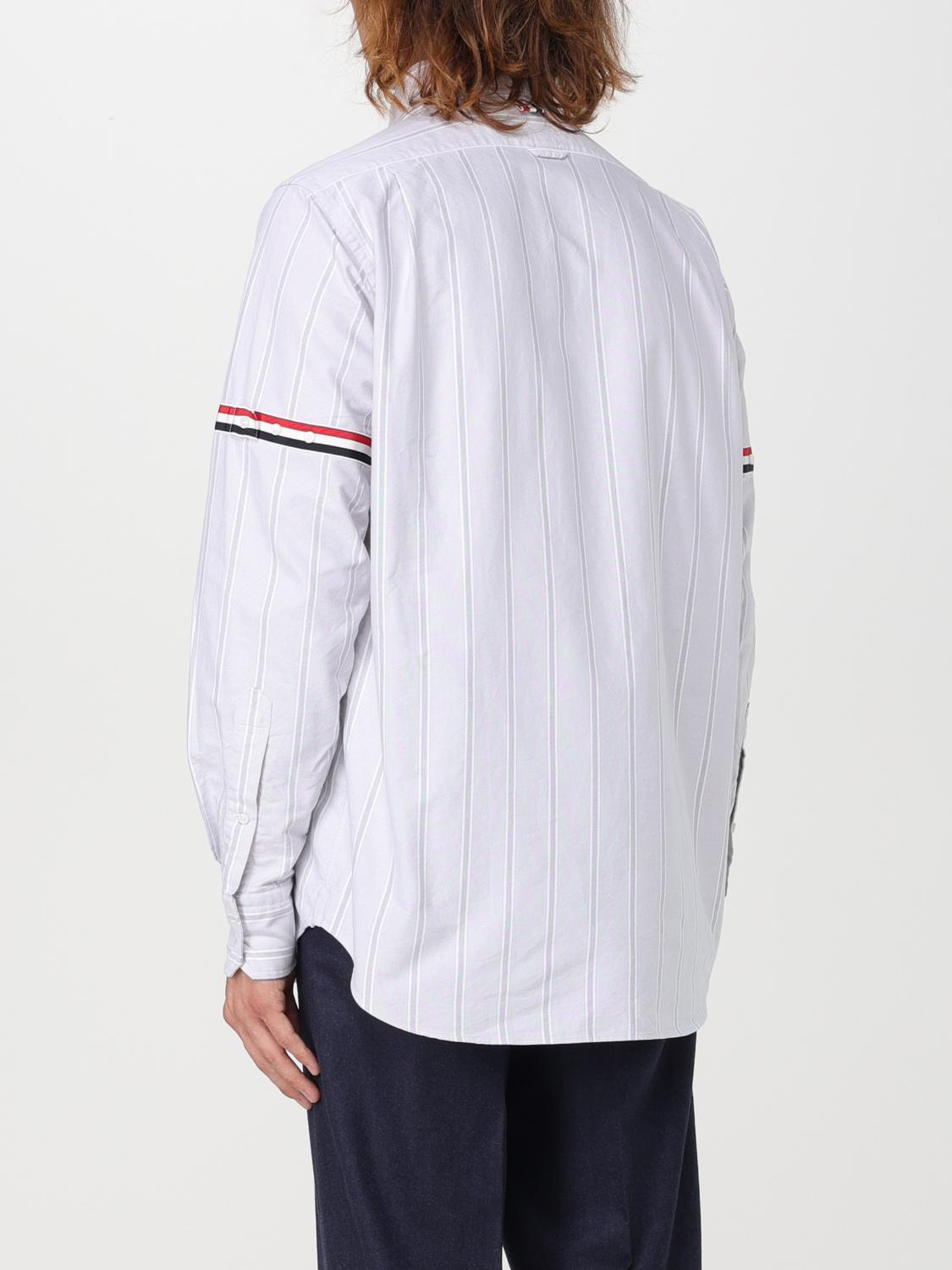 THOM BROWNE CAMISA: Camisa hombre Thom Browne, Gris - Img 3
