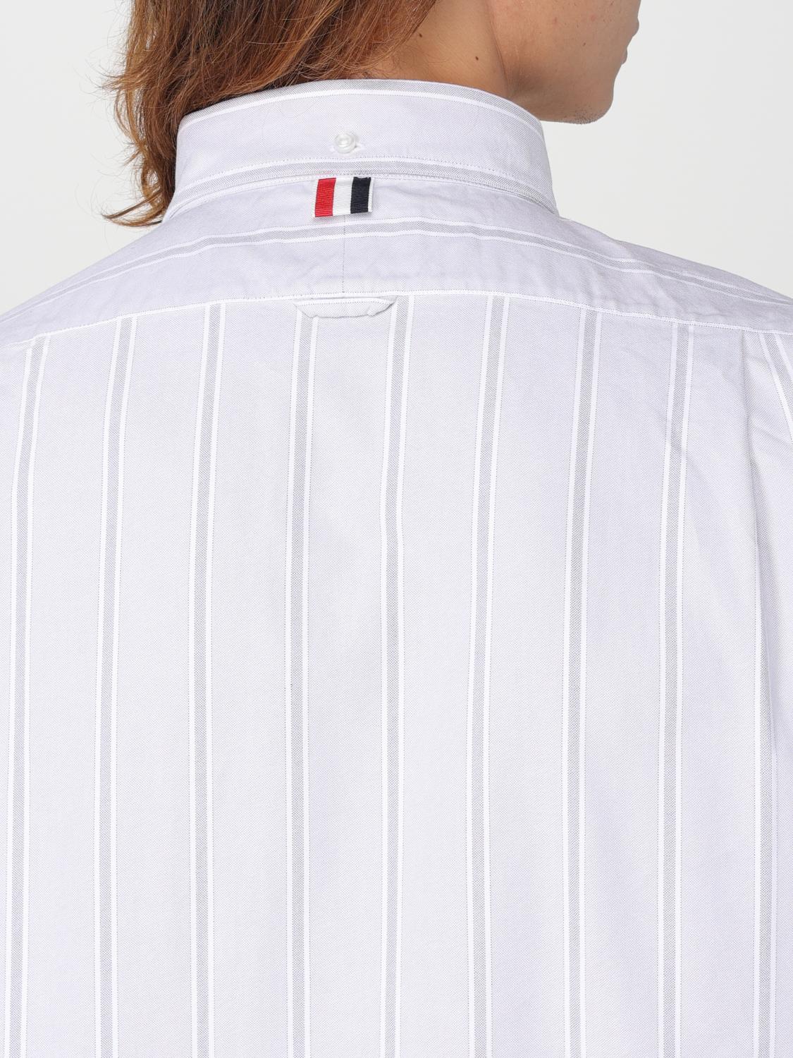 THOM BROWNE CAMISA: Camisa hombre Thom Browne, Gris - Img 5