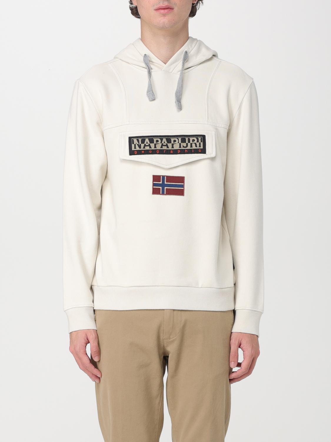 NAPAPIJRI Sweatshirt men Beige Napapijri sweatshirt NP0A4GJD online at GIGLIO.COM