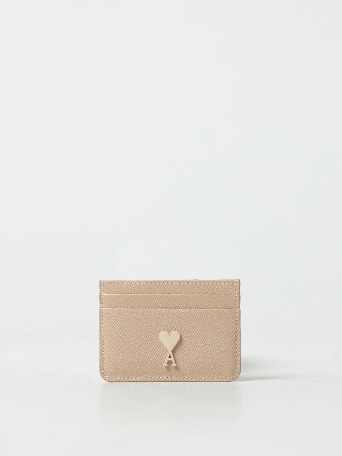 AMI PARIS WALLET: Wallet men Ami Paris, Pink - Img 1