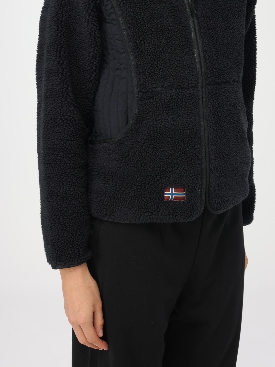 NAPAPIJRI SWEATSHIRT: Pullover damen Napapijri, Schwarz - Img 4