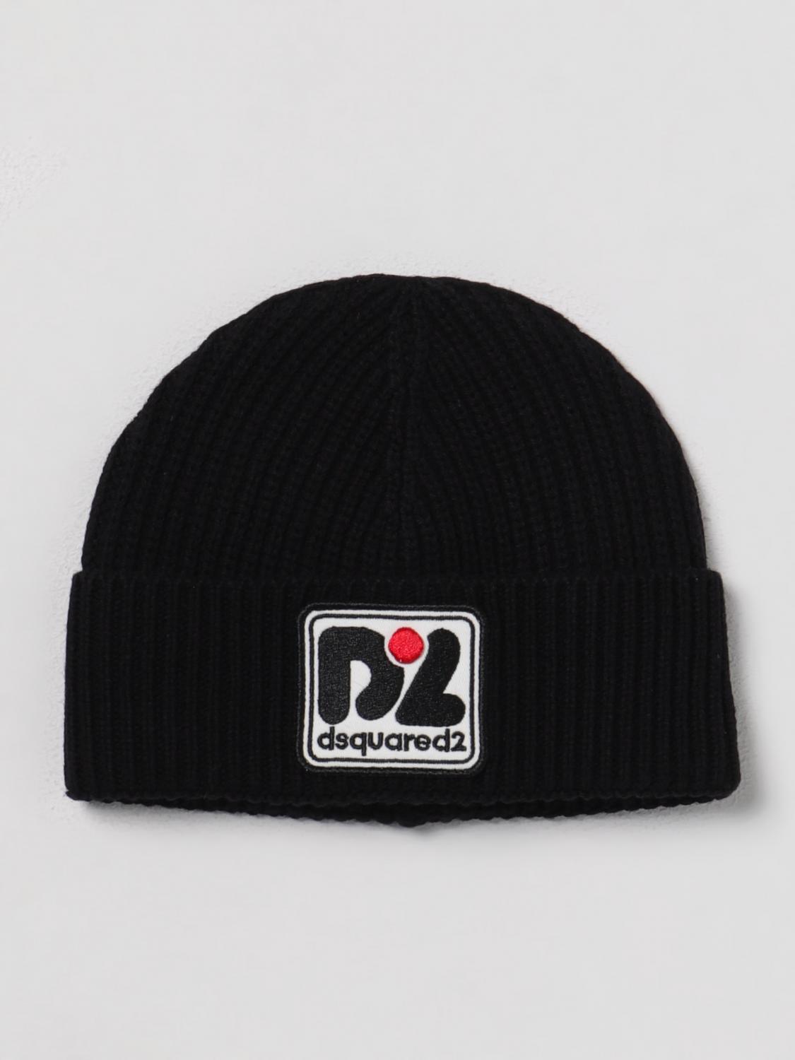 DSQUARED2 GORRO: Gorro niños Dsquared2 Junior, Negro - Img 1
