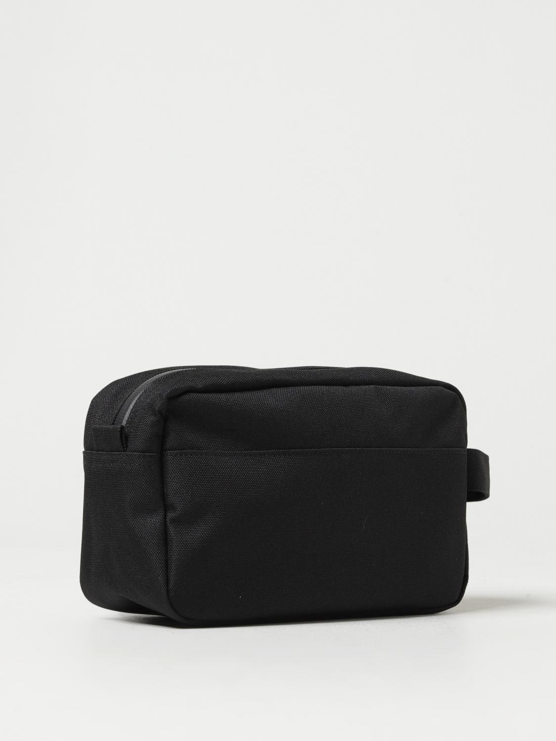 HERSCHEL SUPPLY CO. ACCESSORI BEAUTY: Beauty case Herschel Supply Co. in tessuto riciclato con logo, Nero 1 - Img 2