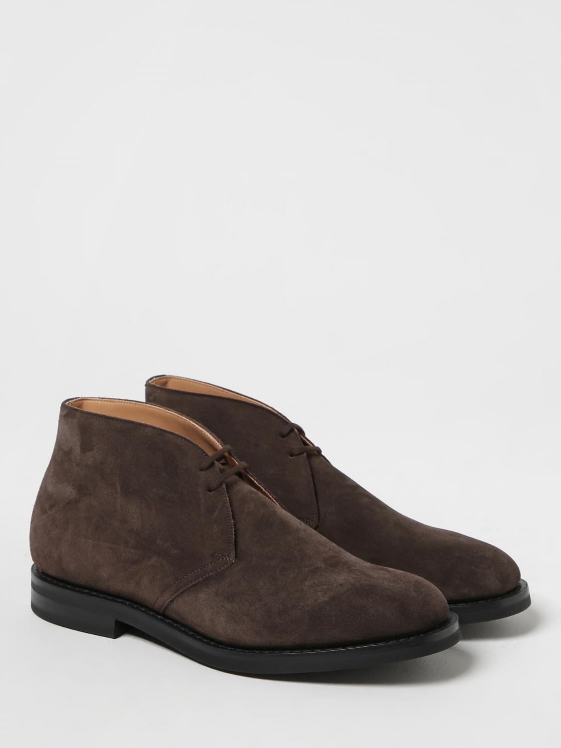 Church's Ryder 3 ankle boots in suede - Brown | ETC212FG000009VE