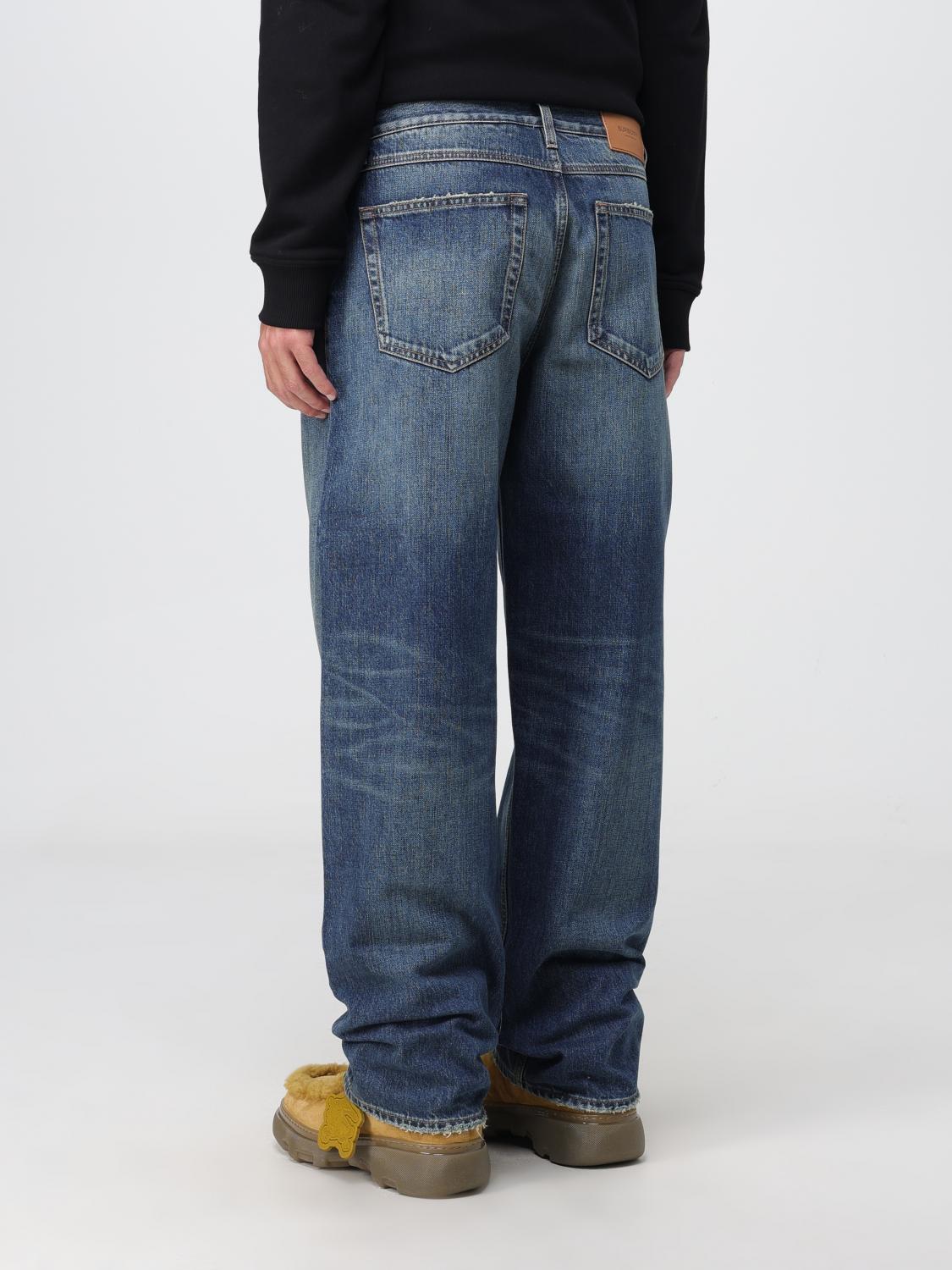 デニム・ジーパン BURBERRY DARK BLUE COTTON DENIM JEANS Burberry Washed Japanese Denim Jeans | REVERSIBLE